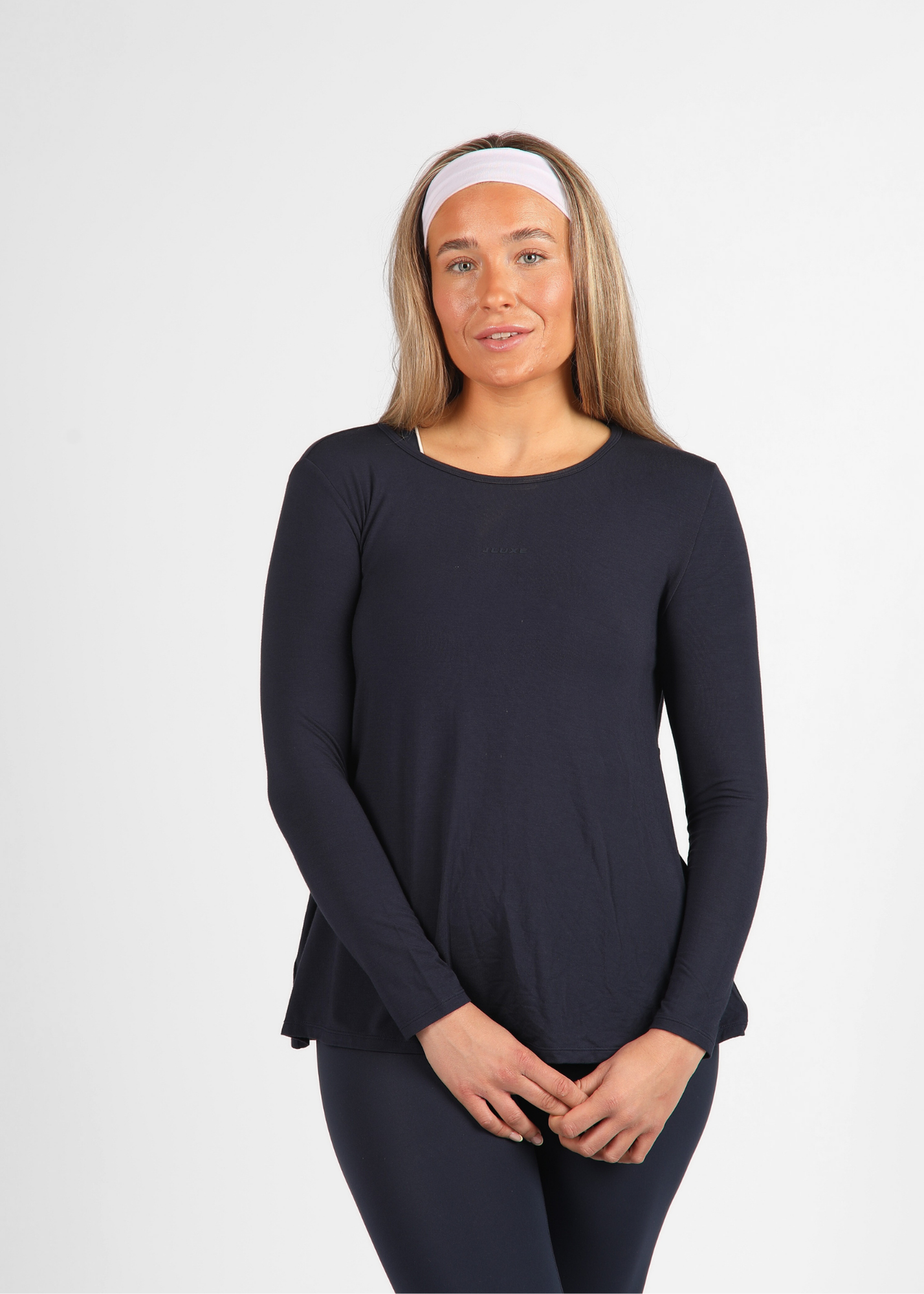 Ultra Soft Midnight Long Sleeve Loose Fit Top