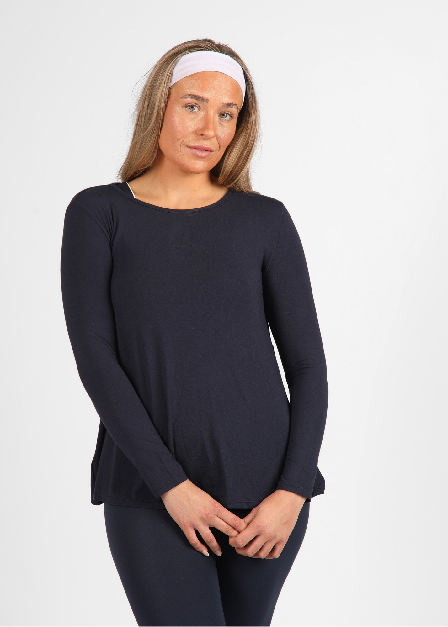 Ultra Soft Midnight Long Sleeve Loose Fit Top