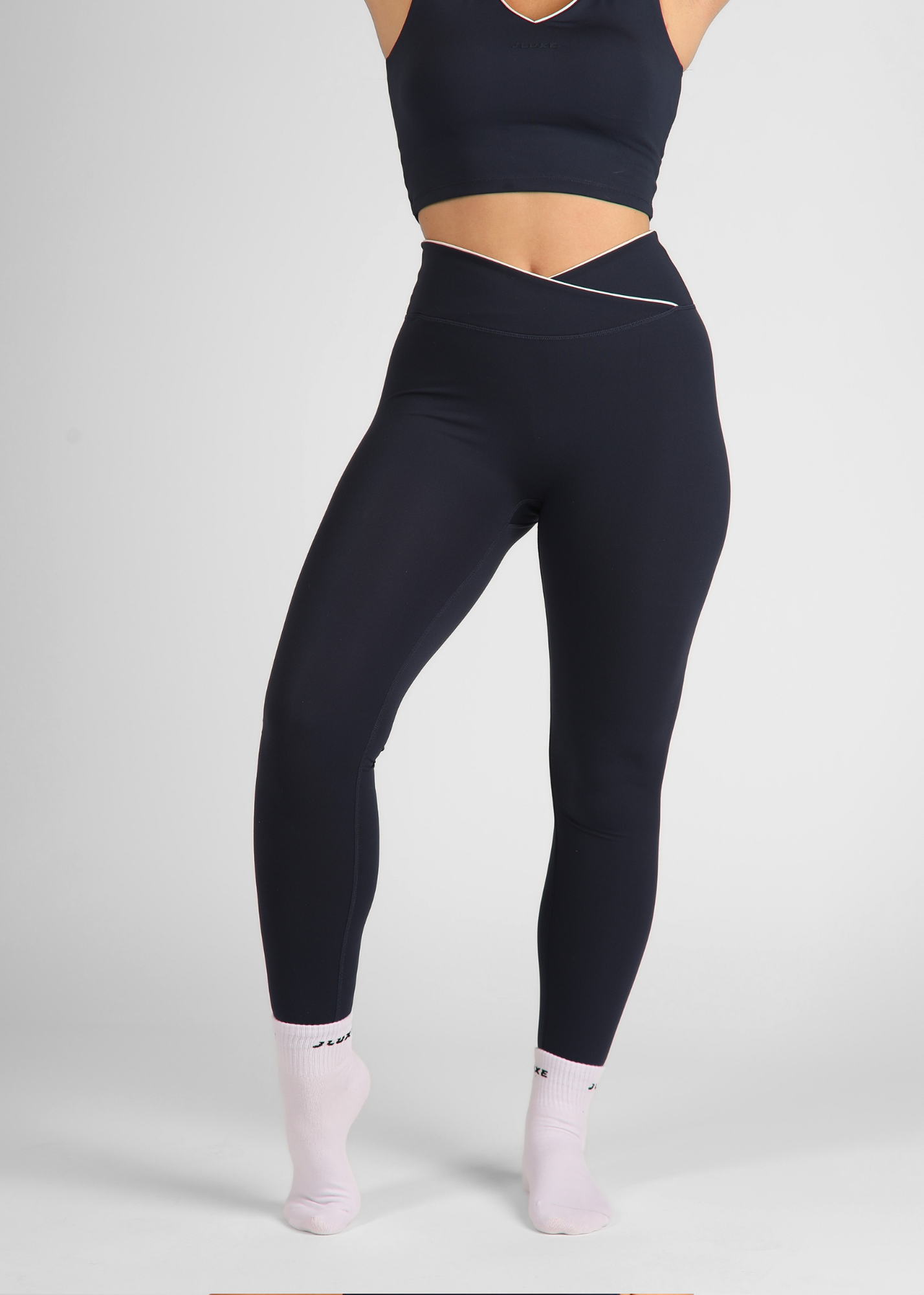 FormLuxe Midnight Wrap Essential Legging