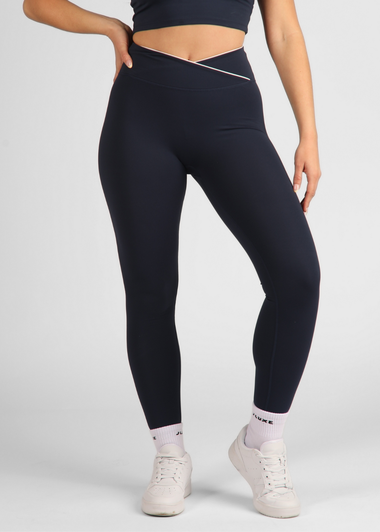FormLuxe Midnight Wrap Essential Legging