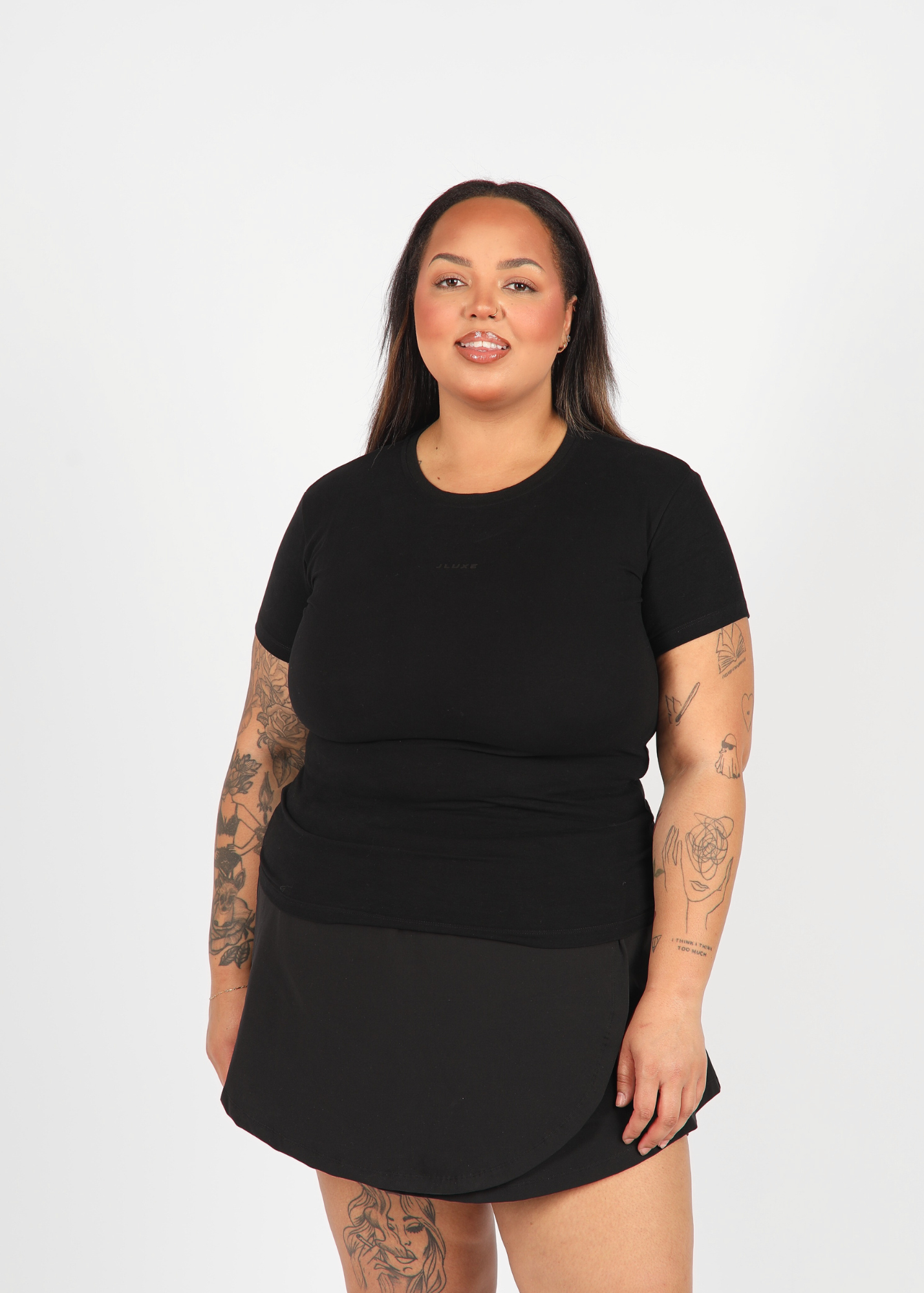 Ultra Soft Black Fitted Tee