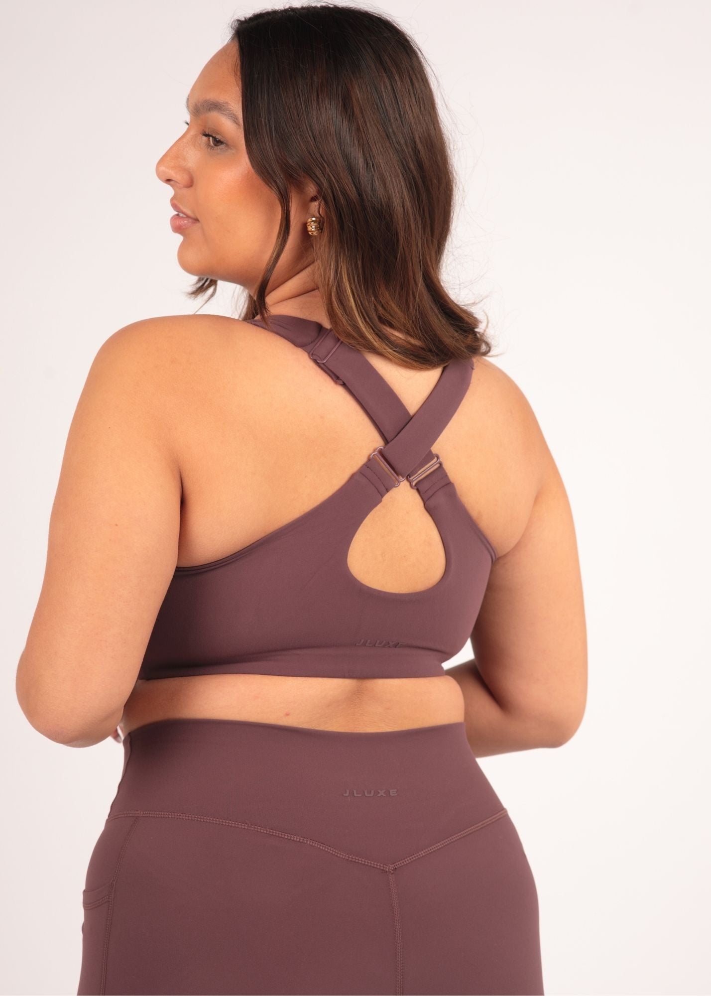 Soft Form Recycled Huckleberry Zip Bra