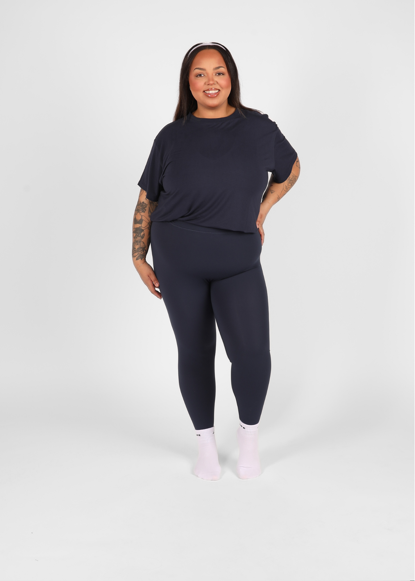 Oversized Ultra Soft Midnight Multiway Tee