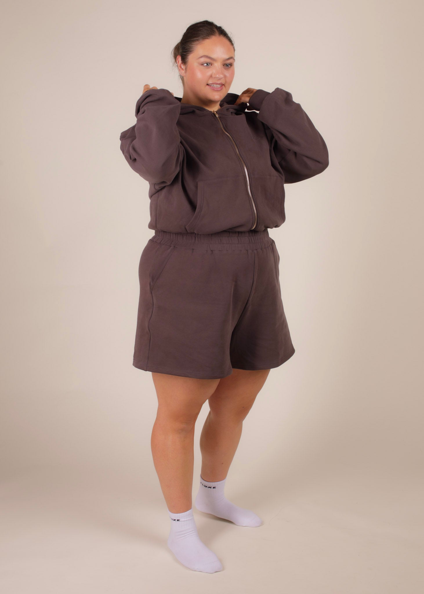 Ultra Soft Deep Mocha Club Sweatshorts