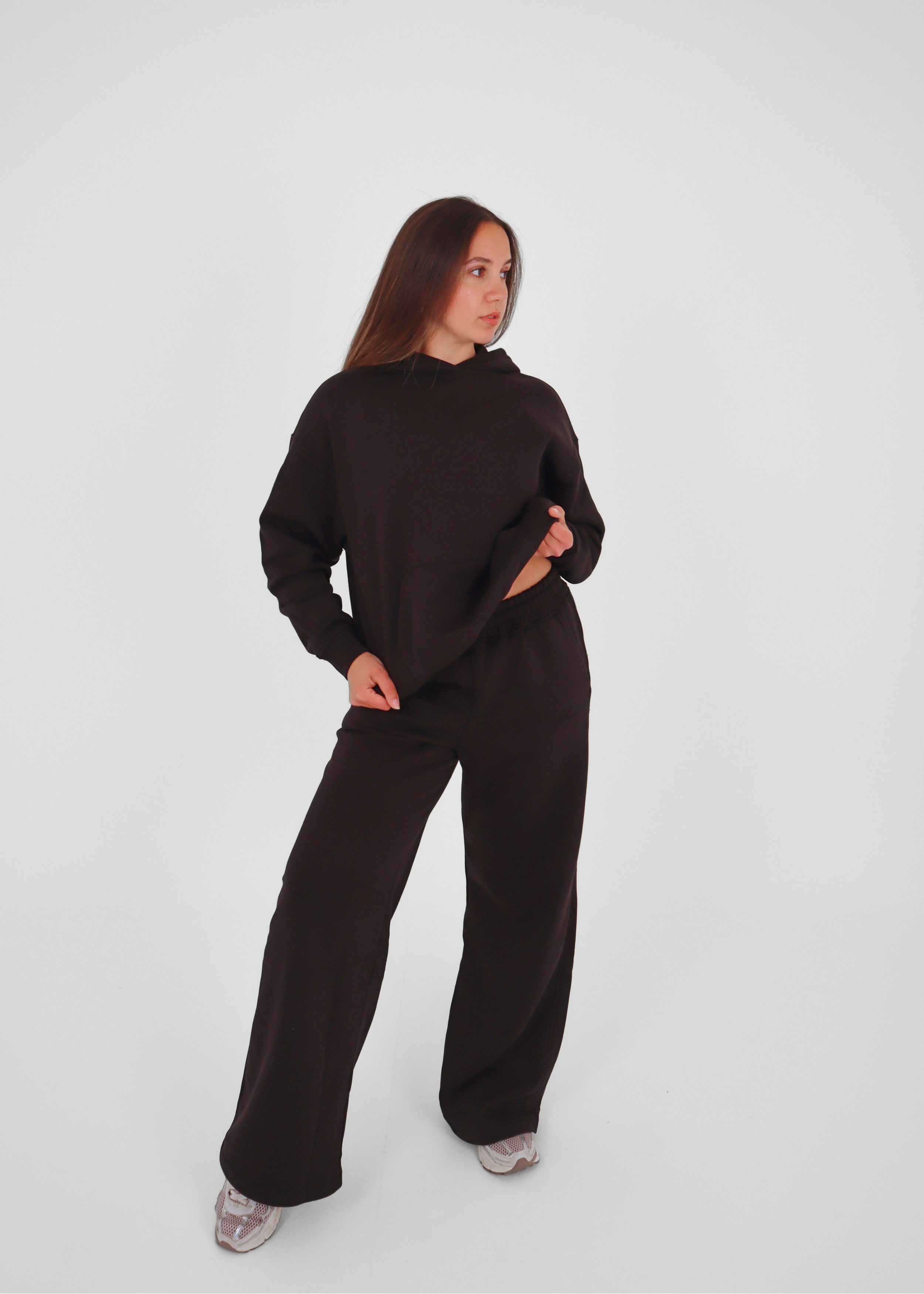 Core Charcoal Wide Leg Jogger