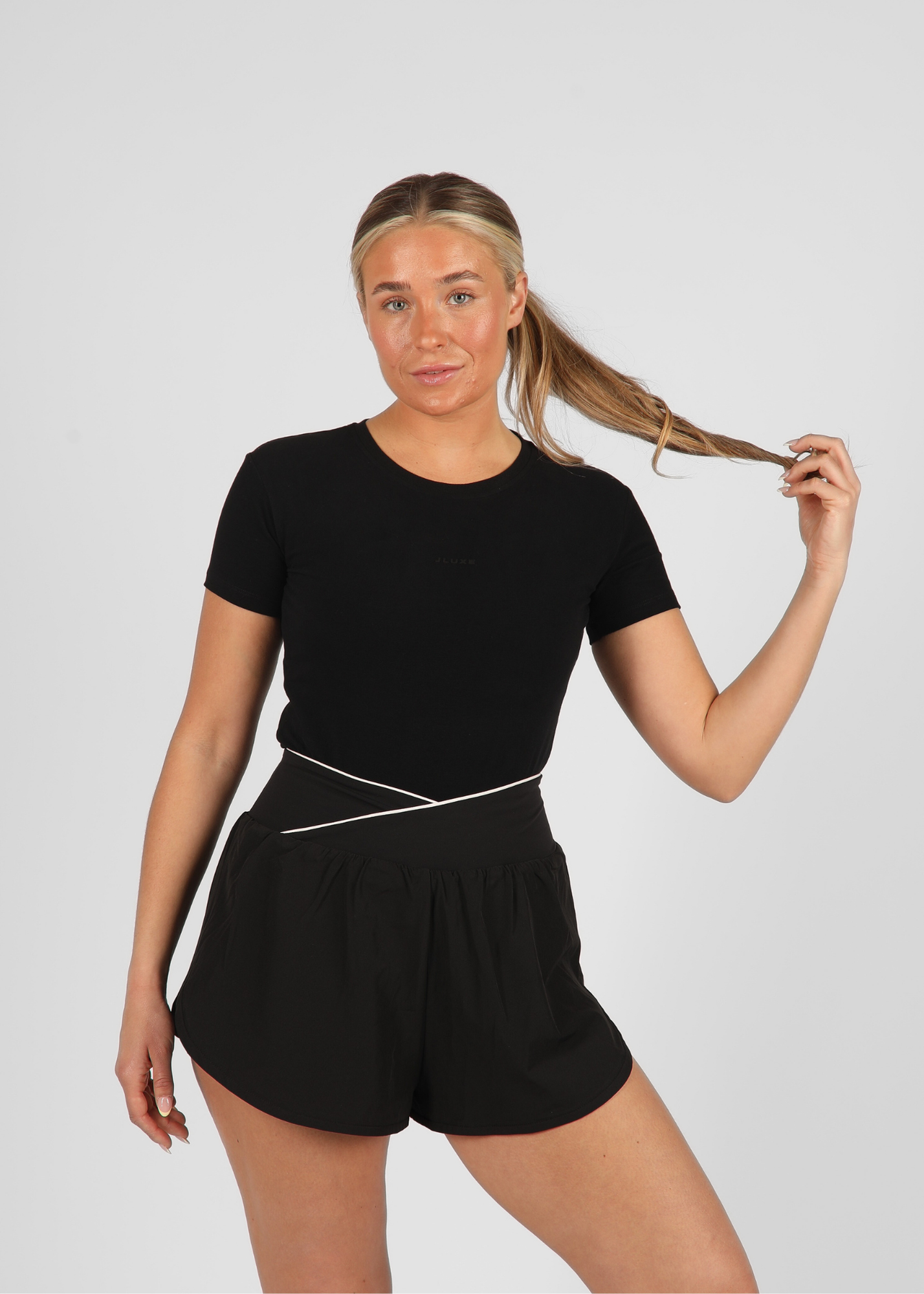 Ultra Soft Black Fitted Tee