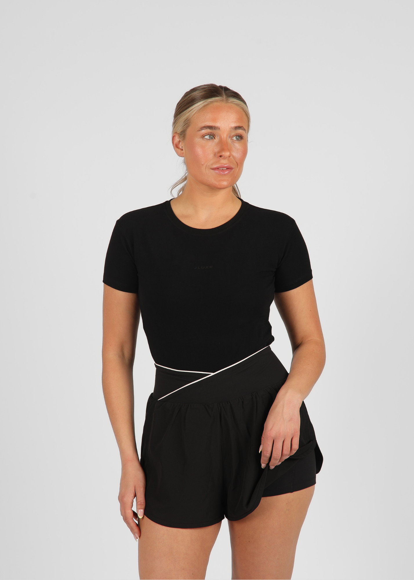 Ultra Soft Black Fitted Tee