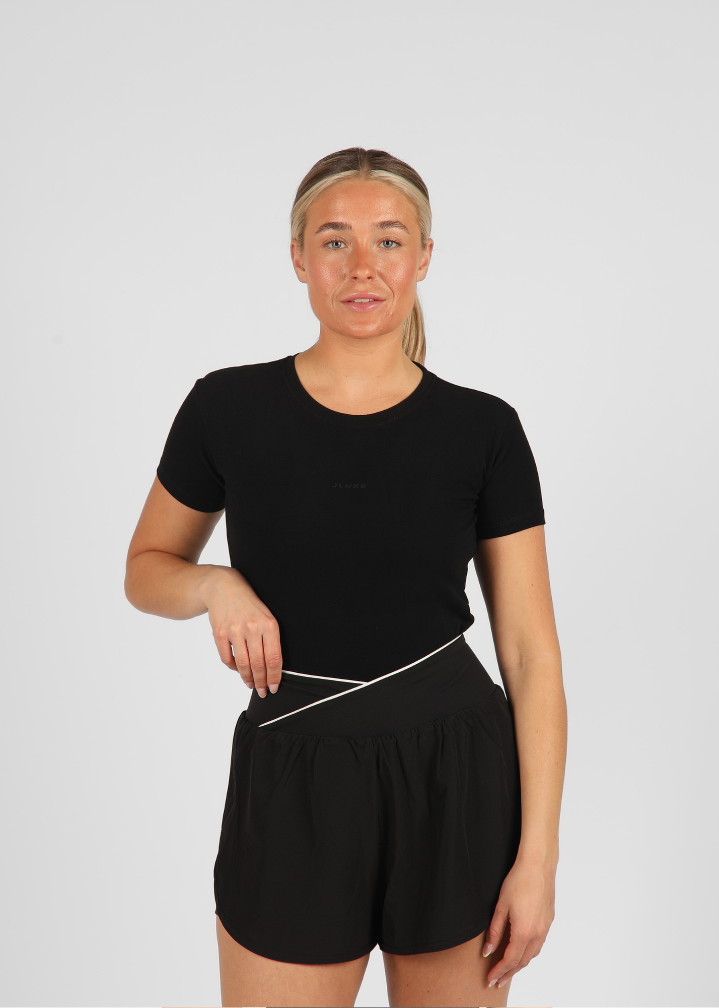 Ultra Soft Black Fitted Tee