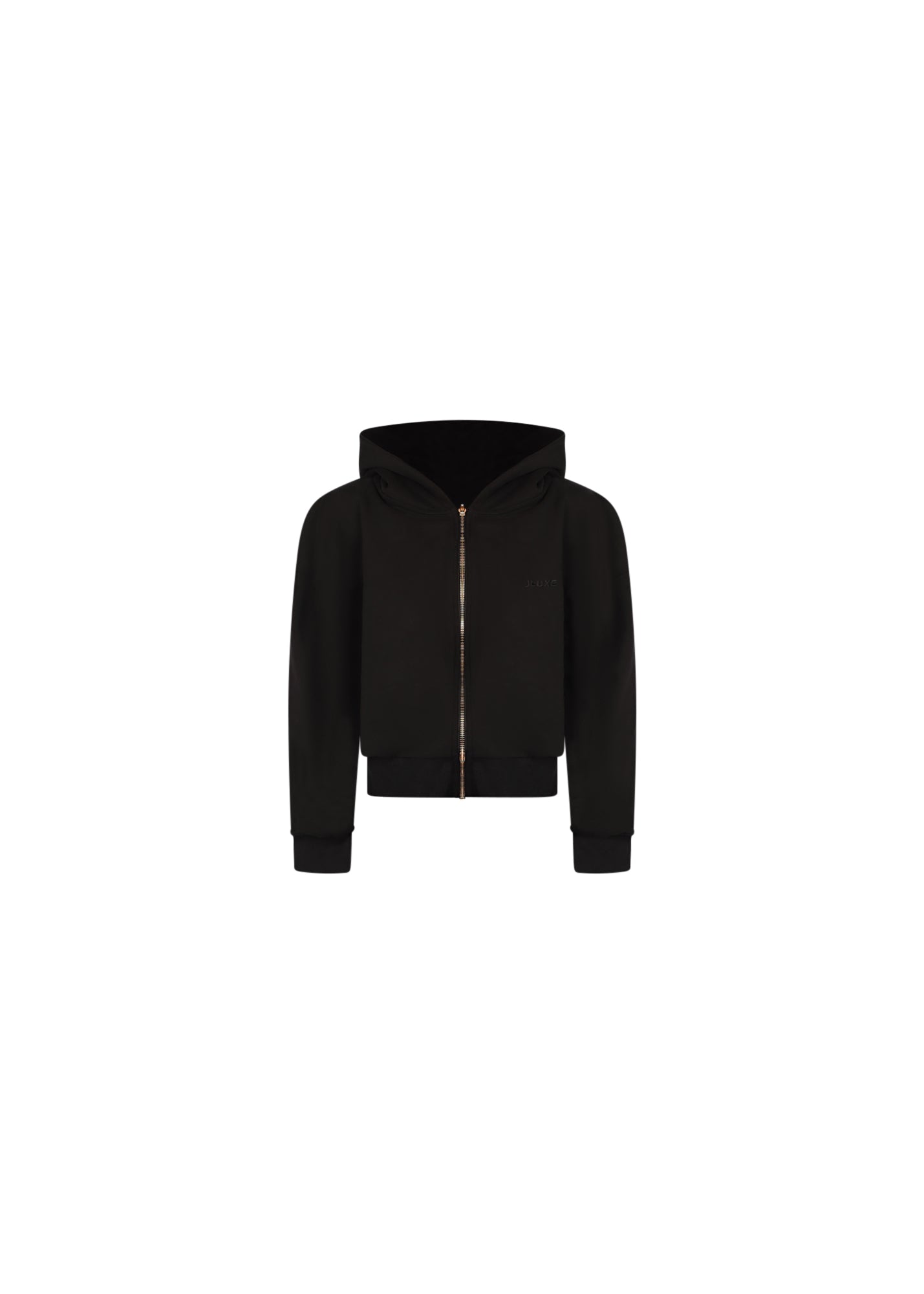Ultra Soft Black Zip Hoodie