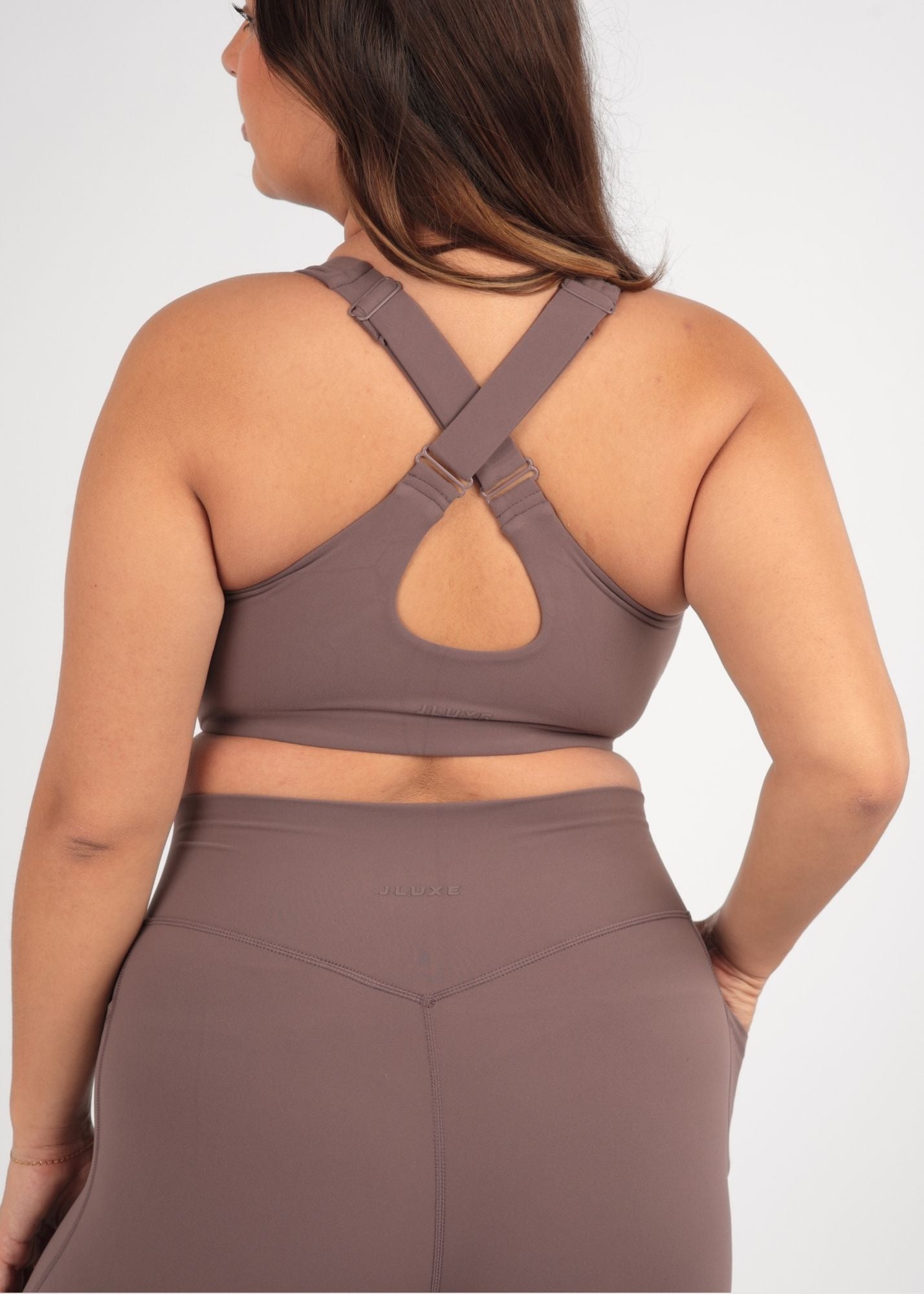 Soft Form Recycled Latte Zip Bra