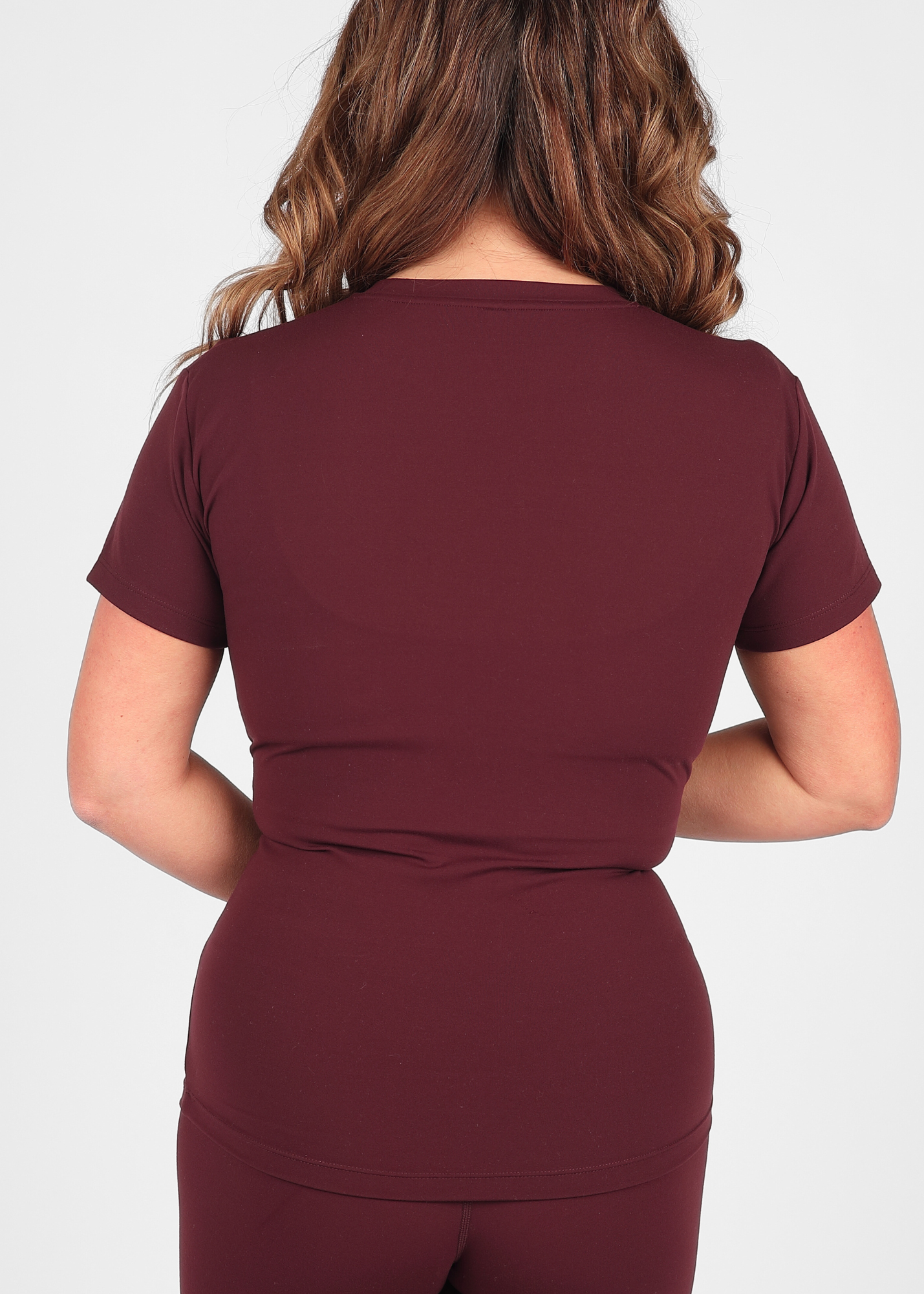 FormLuxe Rosewood Fitted Tee