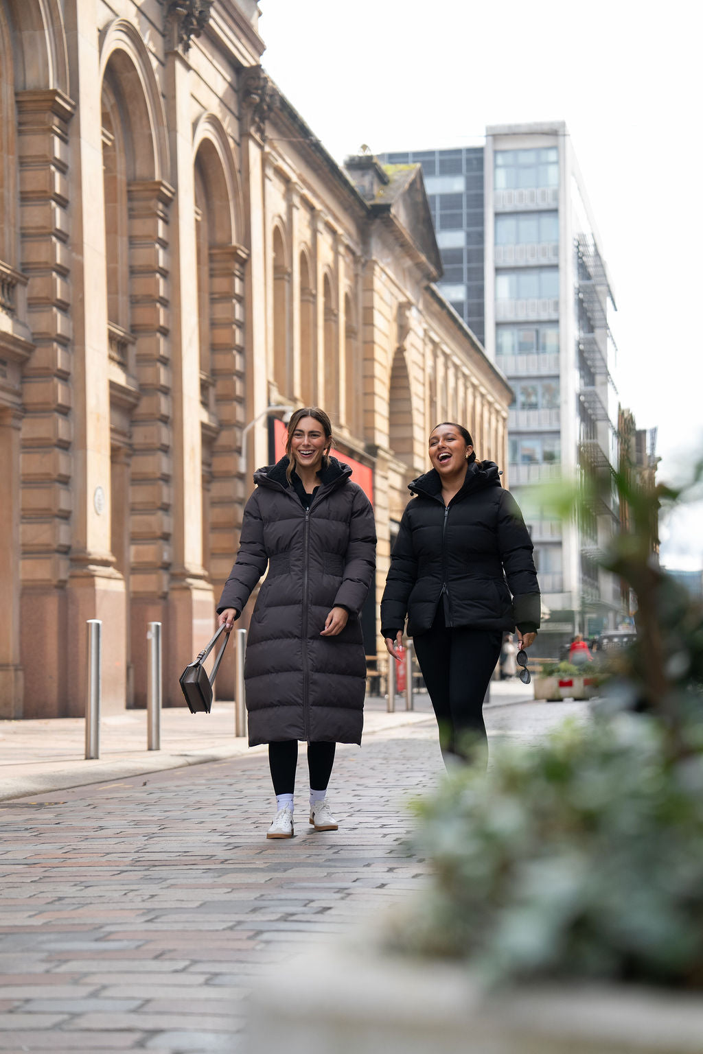 Contour Longline Deep Mocha Puffer Coat