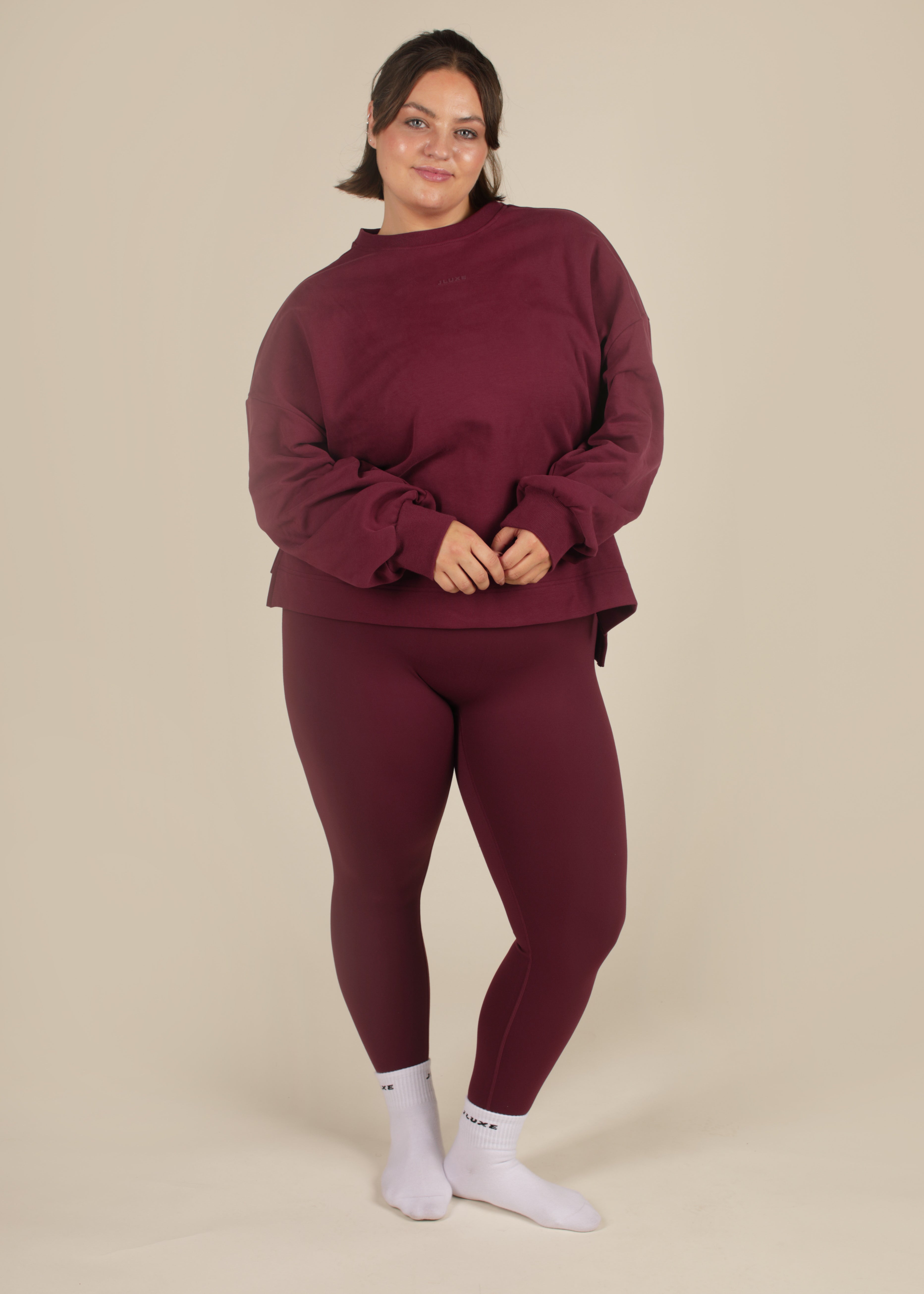 Ultra Soft Plum Classic Sweatshirt