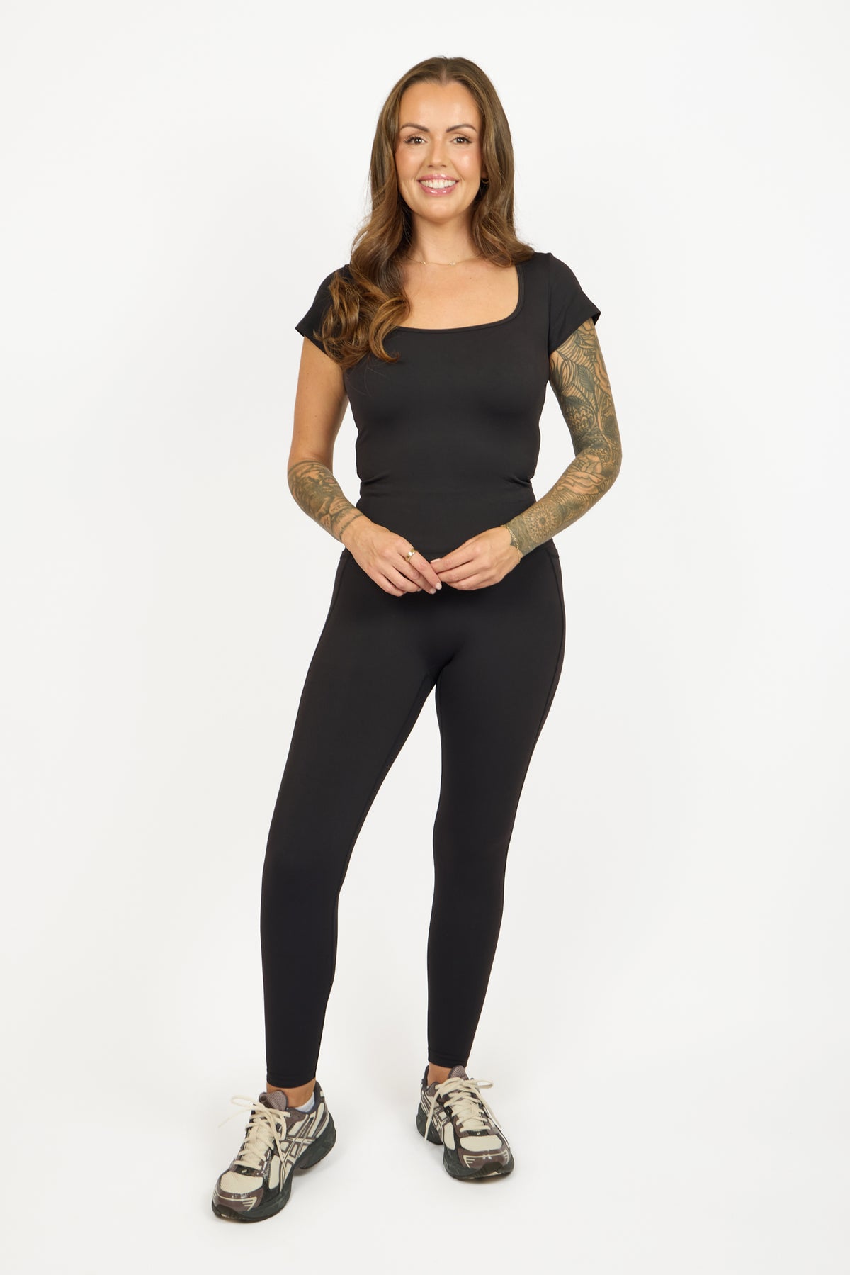 Cloud Sculpt Black Hybrid Pocket Legging