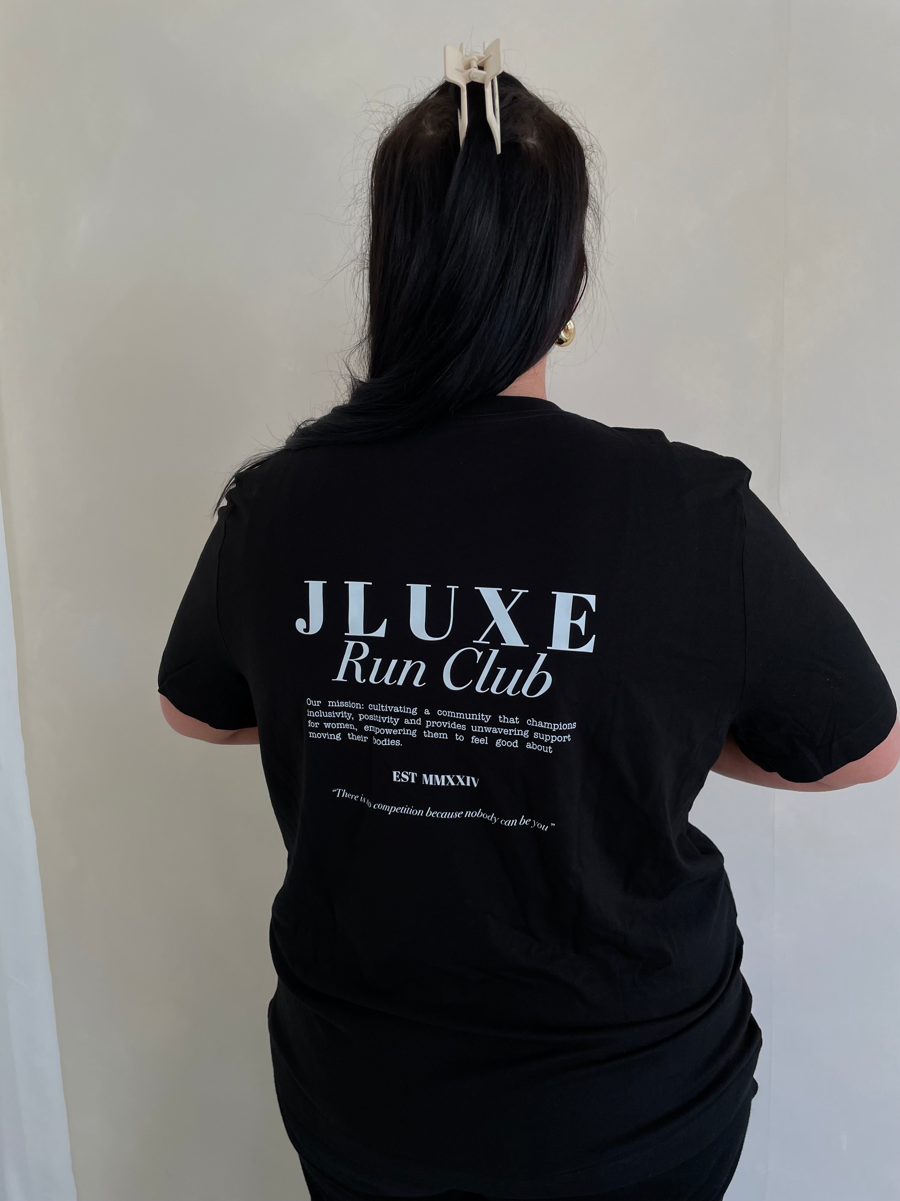 Run Club Graphic Print T-Shirt - Made To Order