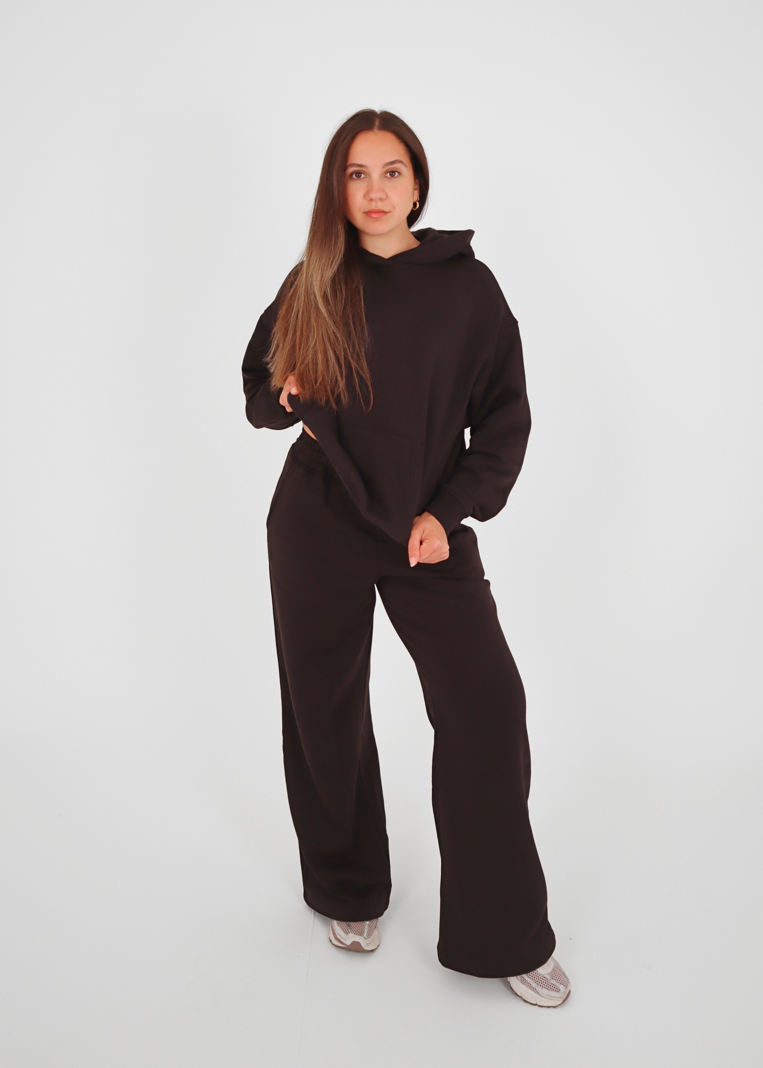 Core Charcoal Oversized Hoodie
