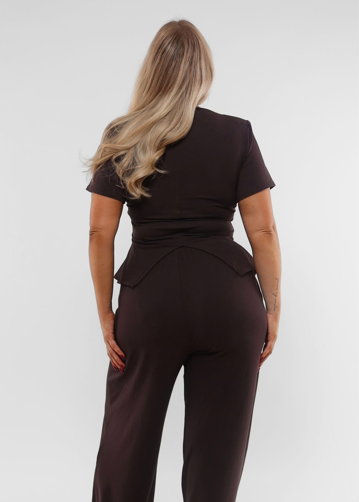 Refined Nara Structured Chocolate T-Shirt