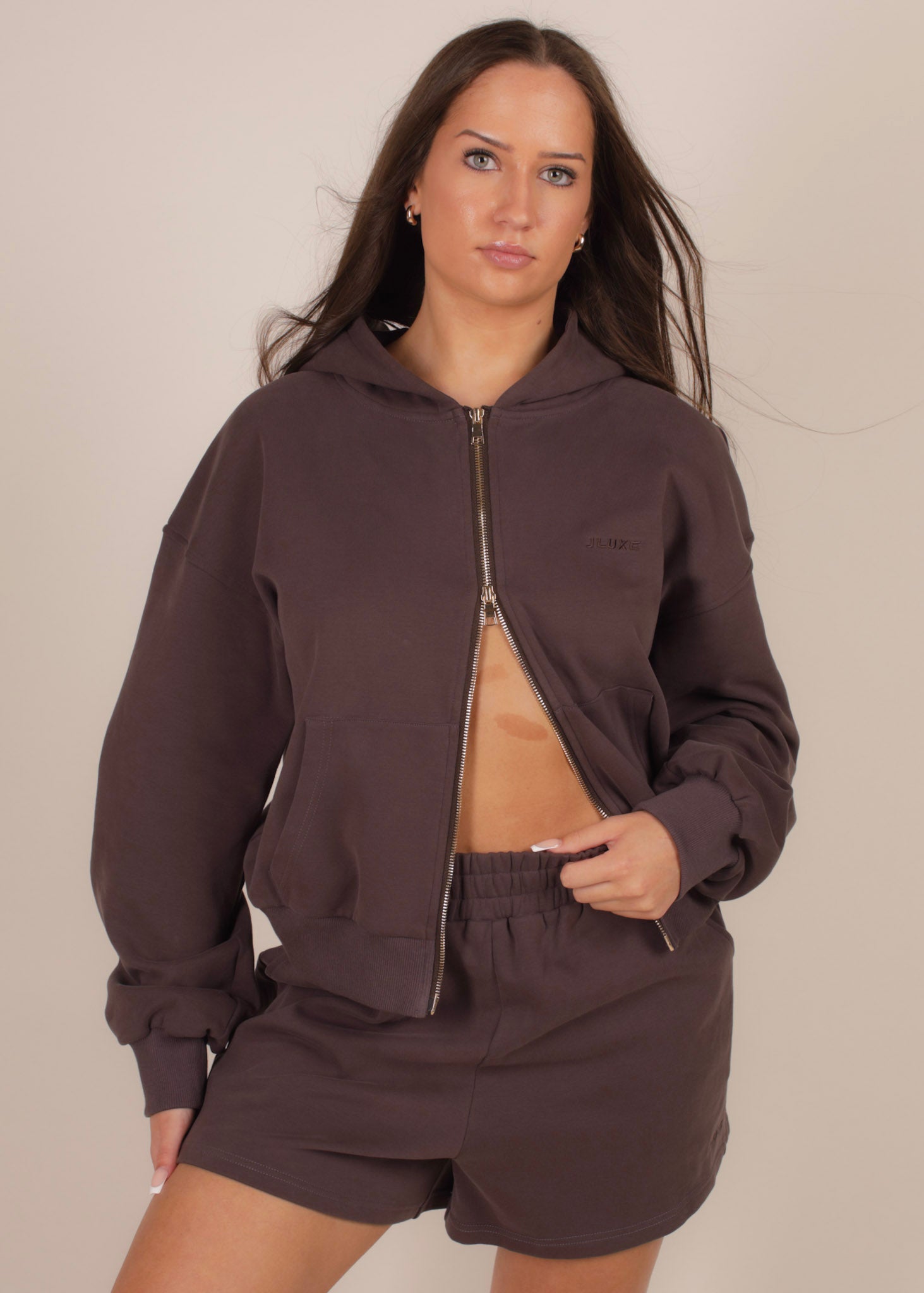 Ultra Soft Deep Mocha Club Sweatshorts