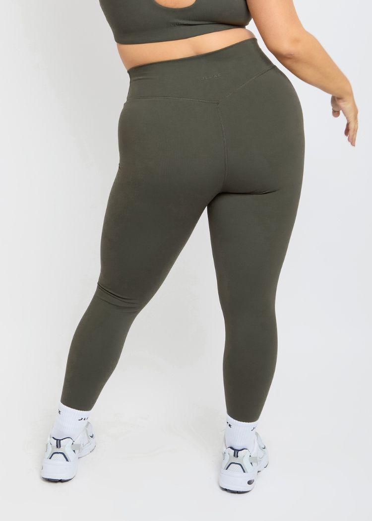 CloudLuxe Core Wrap Khaki Legging