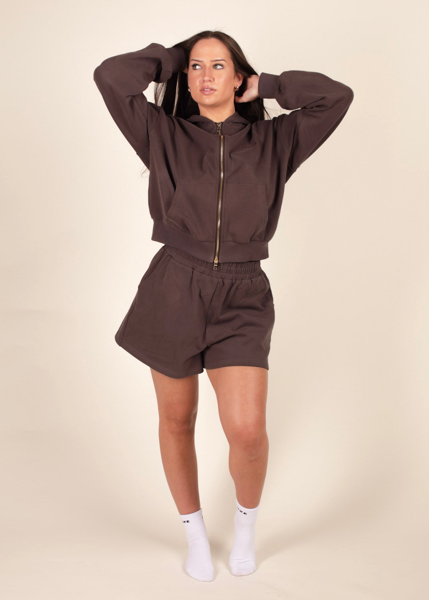 Ultra Soft Deep Mocha Club Sweatshorts