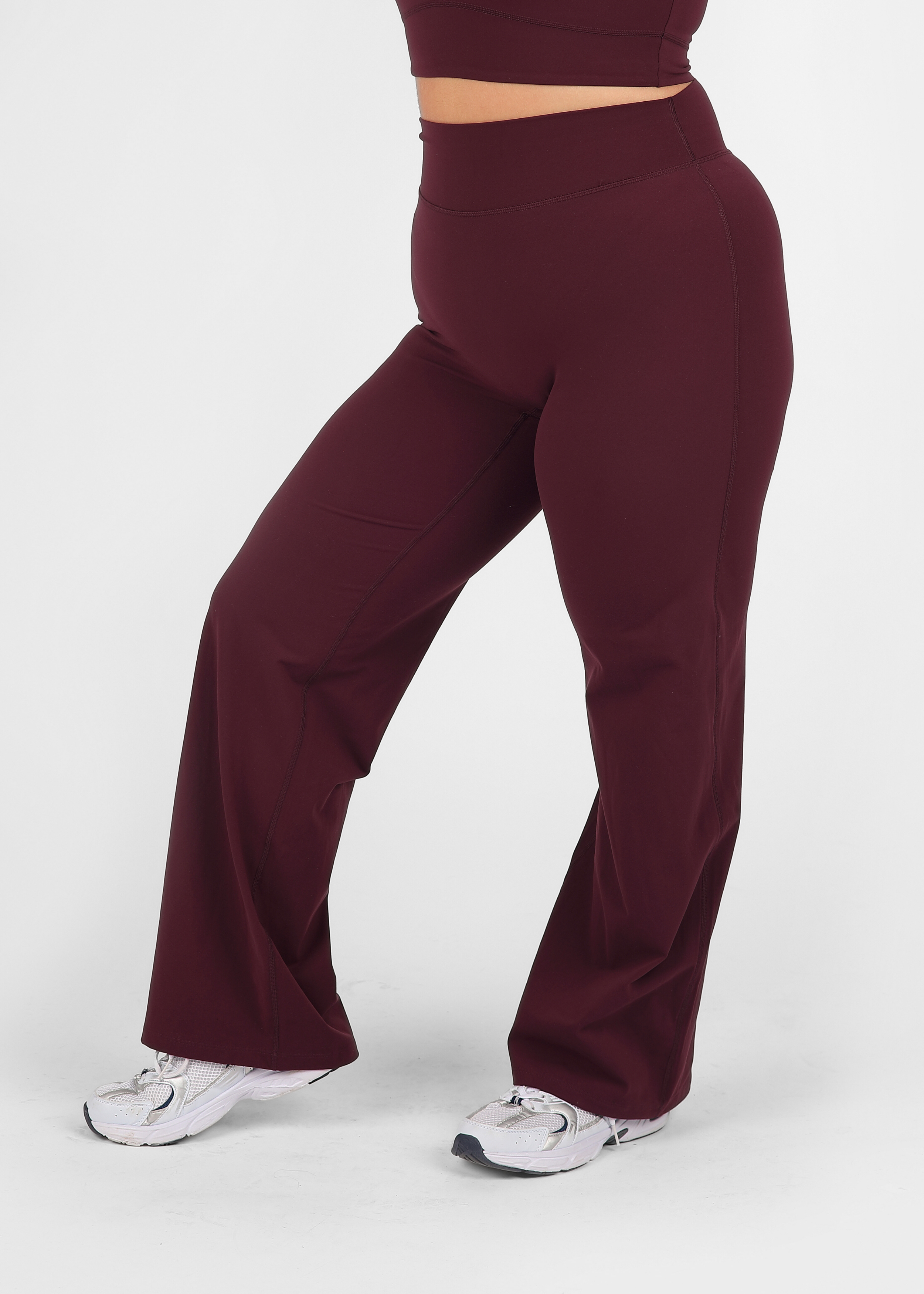 Soft Form Wine Straight Leg Recycled Trouser Soft Form Wine Straight Leg Recycled Trouser