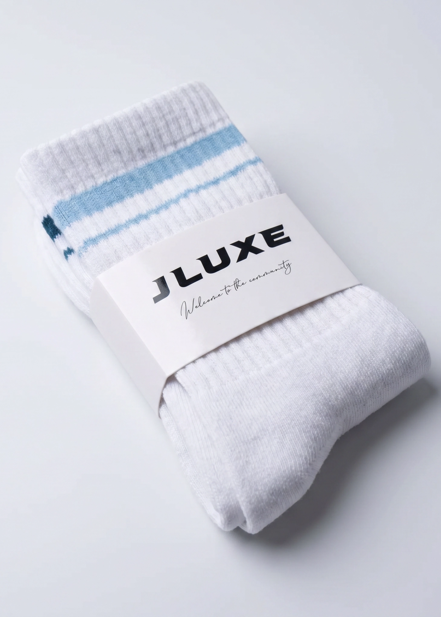 Crew Everyday Socks 2 Pack Deep Teal/Sky Blue