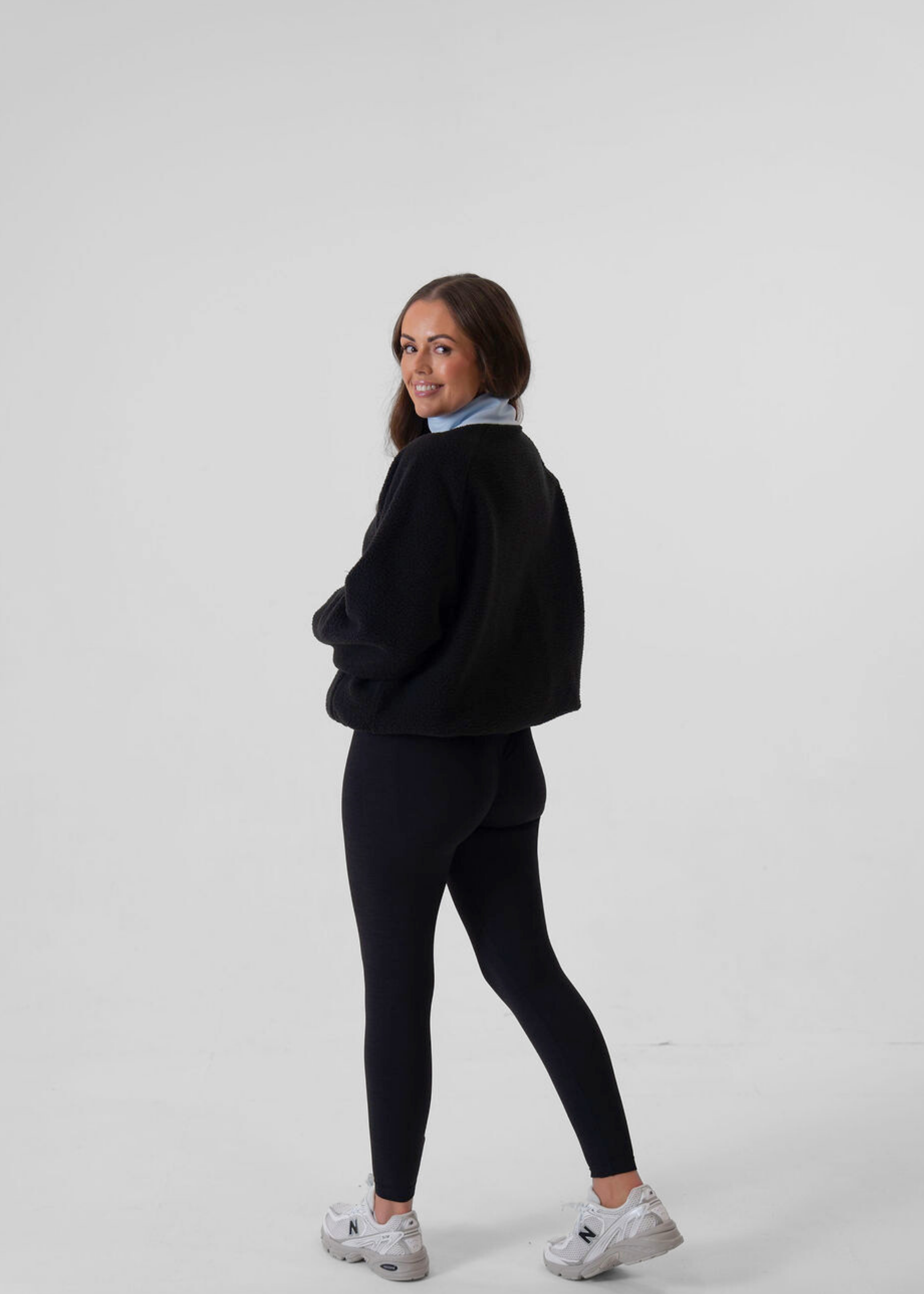 Contrast Charcoal Fleece * PRE ORDER *