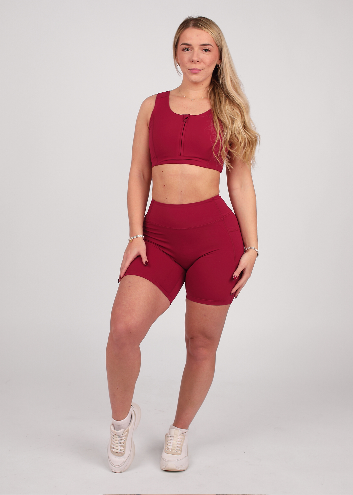 CloudLuxe Cherry Support Sports Bra