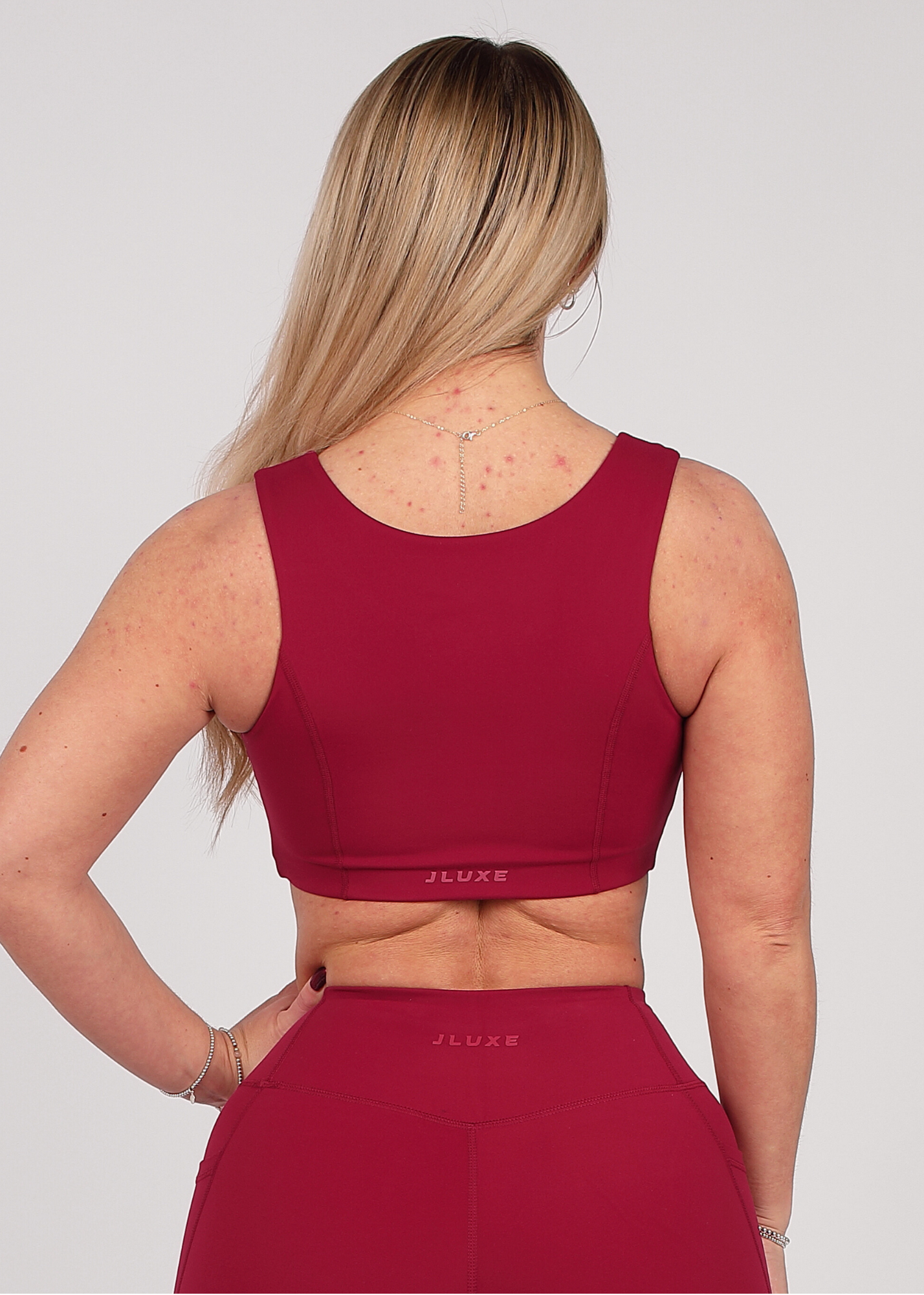 CloudLuxe Cherry Support Sports Bra