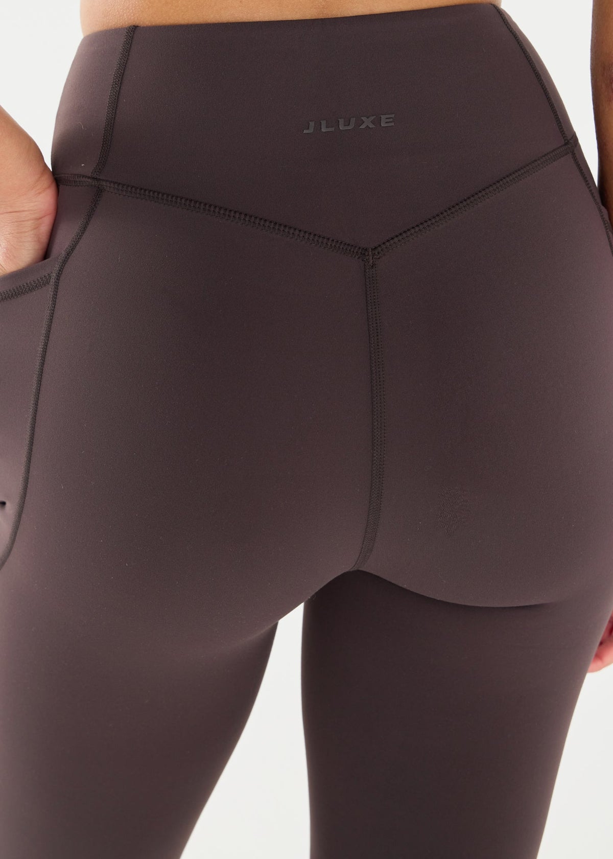 Cloud Sculpt Coffee Hybrid Pocket Legging