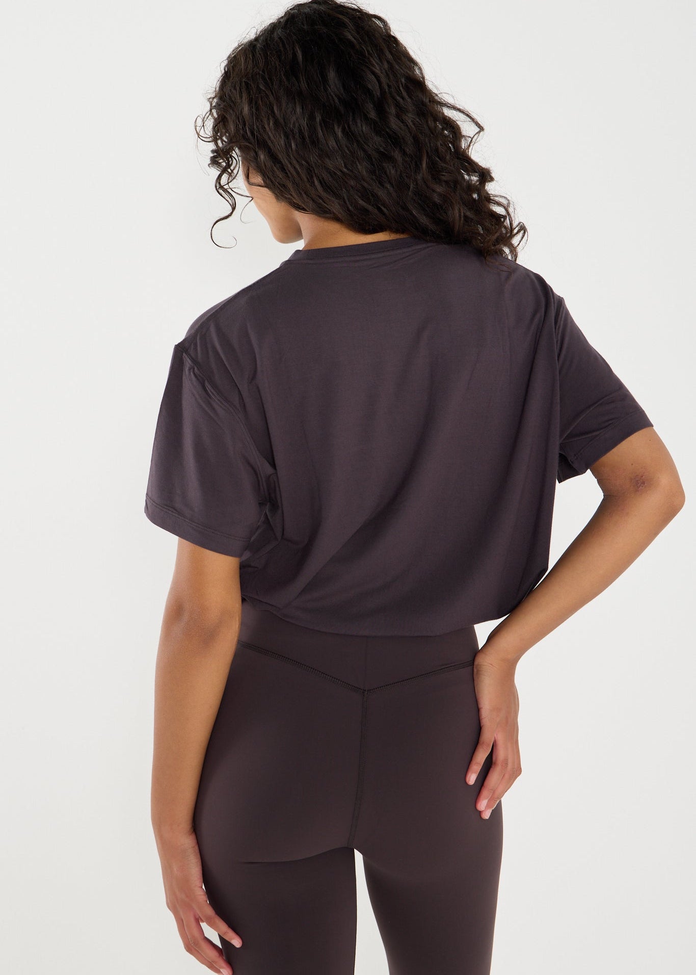 Ultra Soft Coffee Oversized Multiway Tee