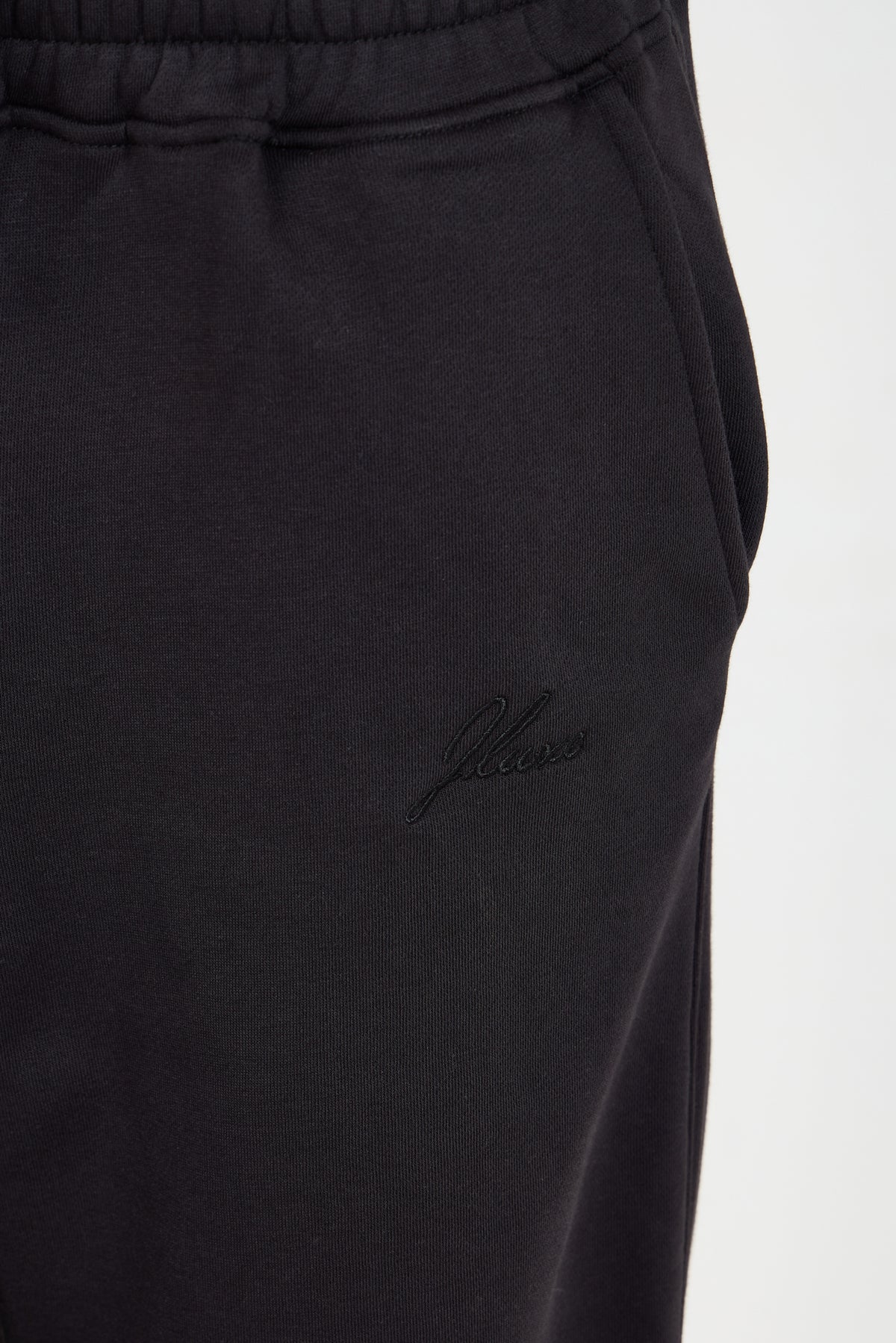 Core Charcoal Black Wide Leg Jogger