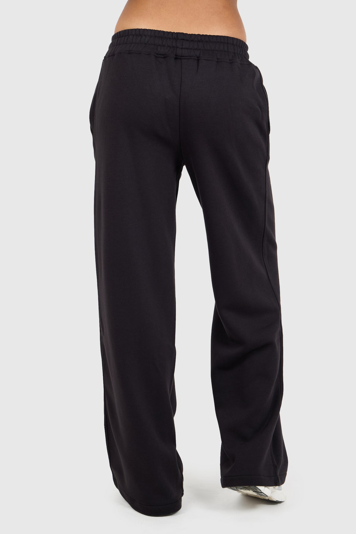 Core Charcoal Black Wide Leg Jogger
