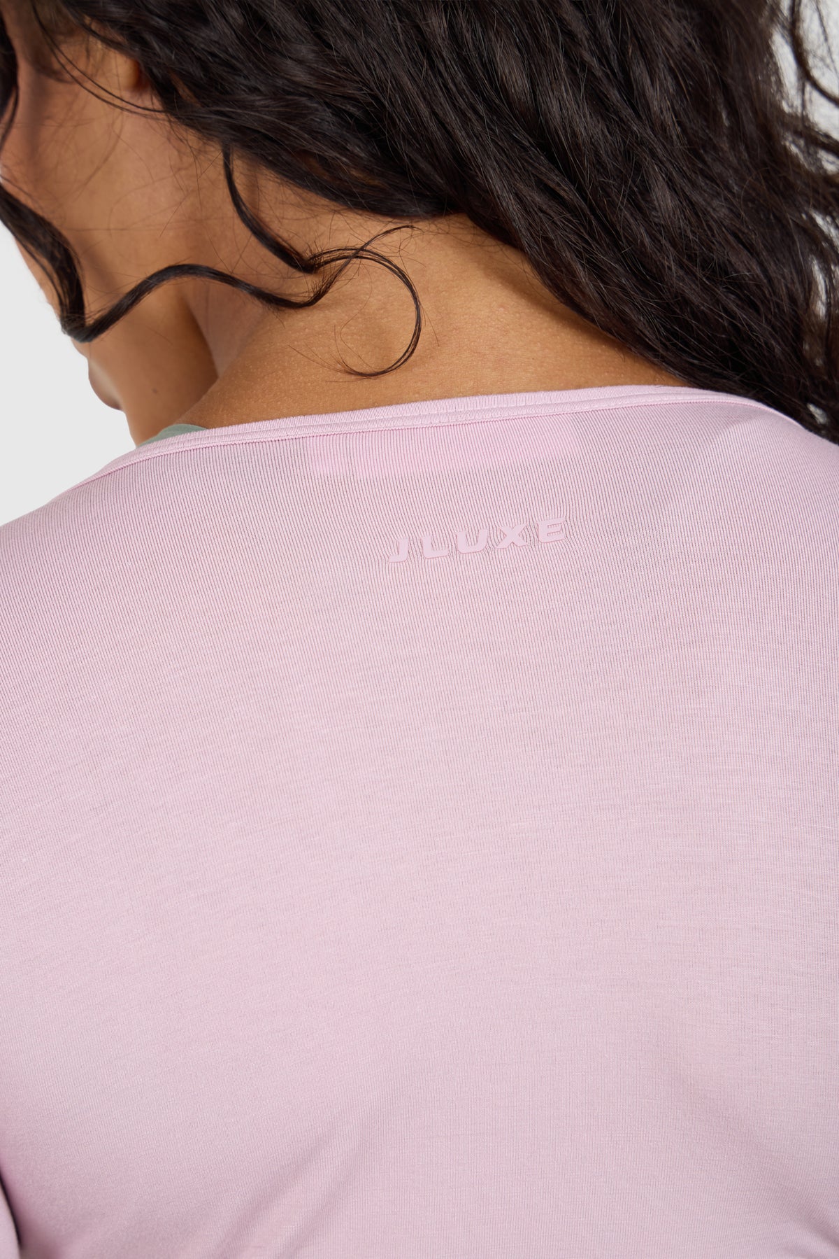 Ultra Soft Blush Pink Ballet Wrap Top
