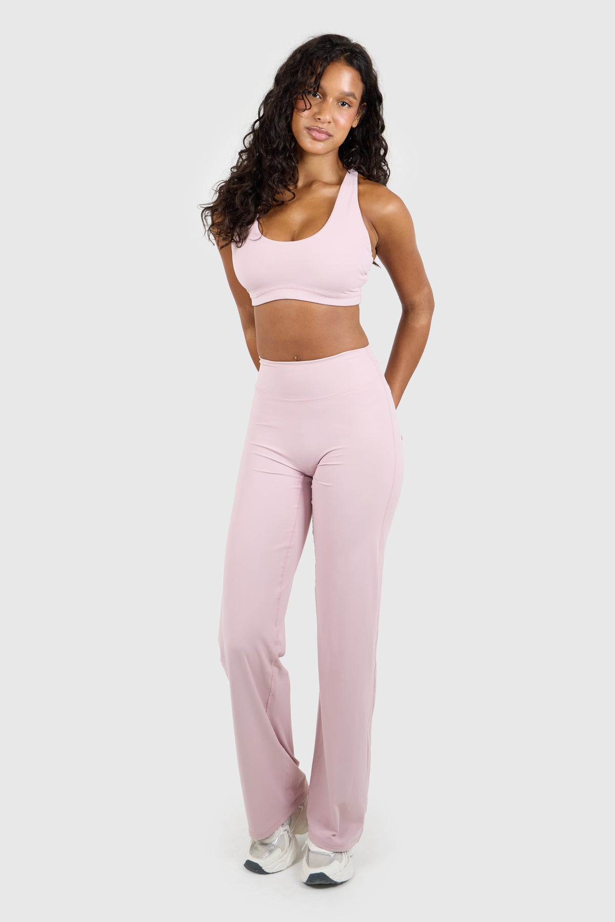 Cloud Sculpt Crossover Blush Pink Strap Bra
