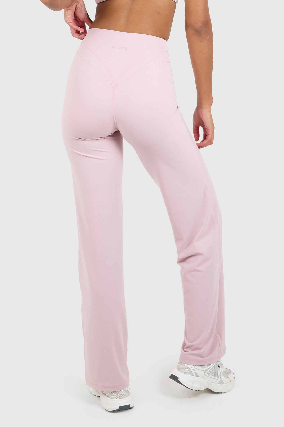 Cloud Sculpt Straight Leg Yoga Trouser Blush Pink