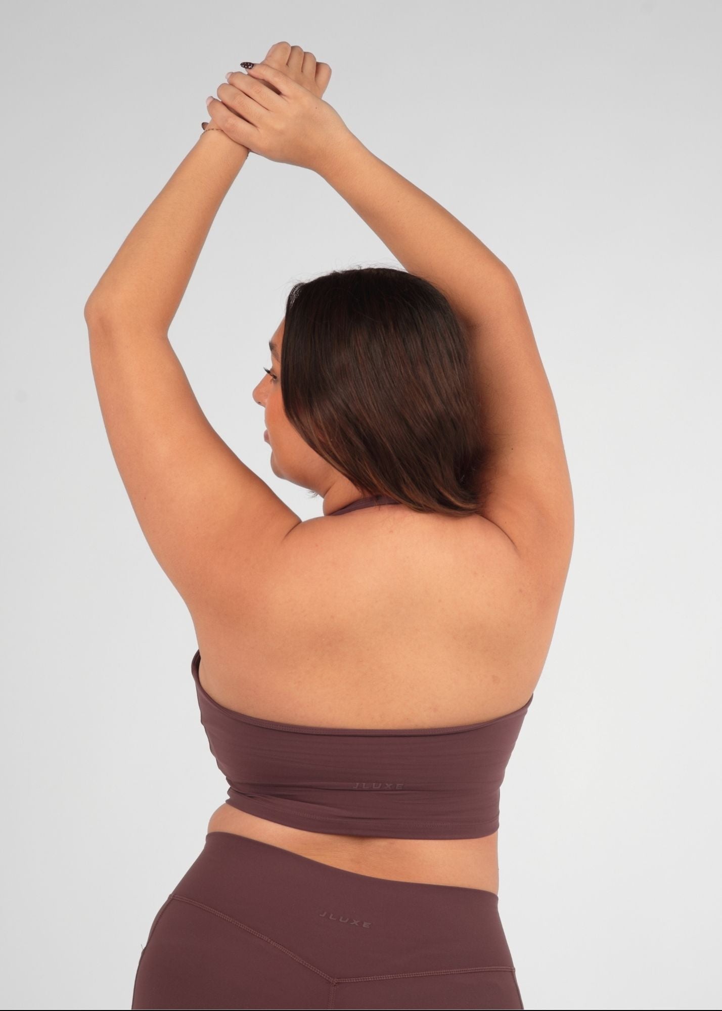 Soft Form Recycled Huckleberry Halter Neck Sports Bra