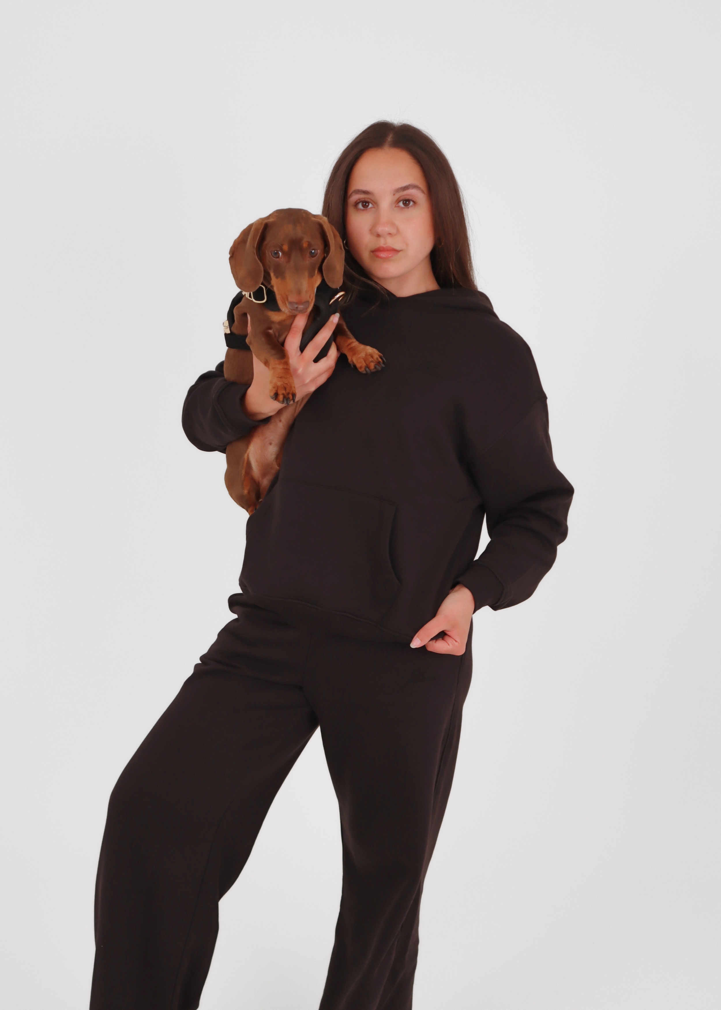Core Charcoal Oversized Hoodie