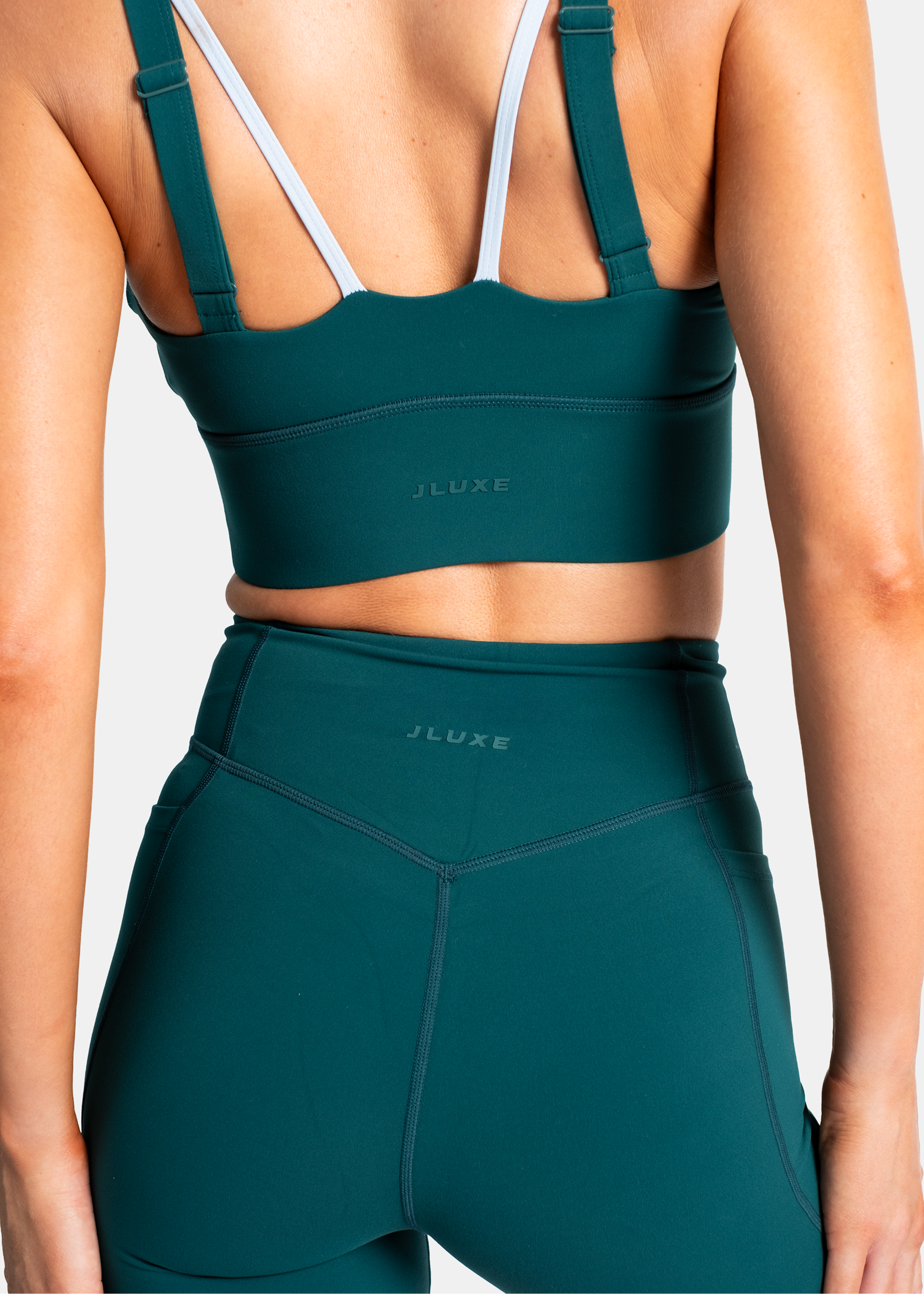 Soft Form Recycled Hybrid Teal Pocket Cycling Short