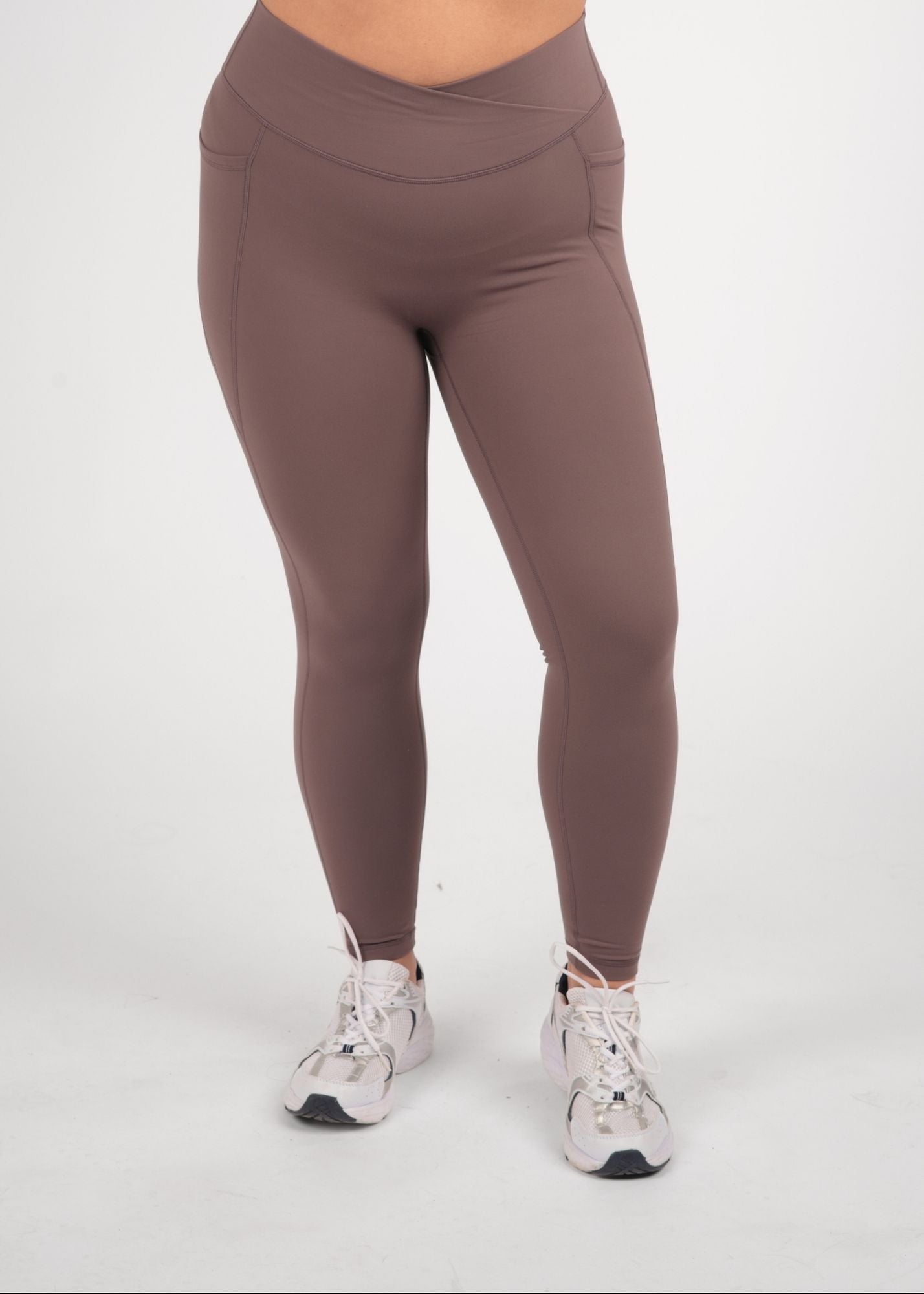 Soft Form Latte Recycled Wrap Leggings