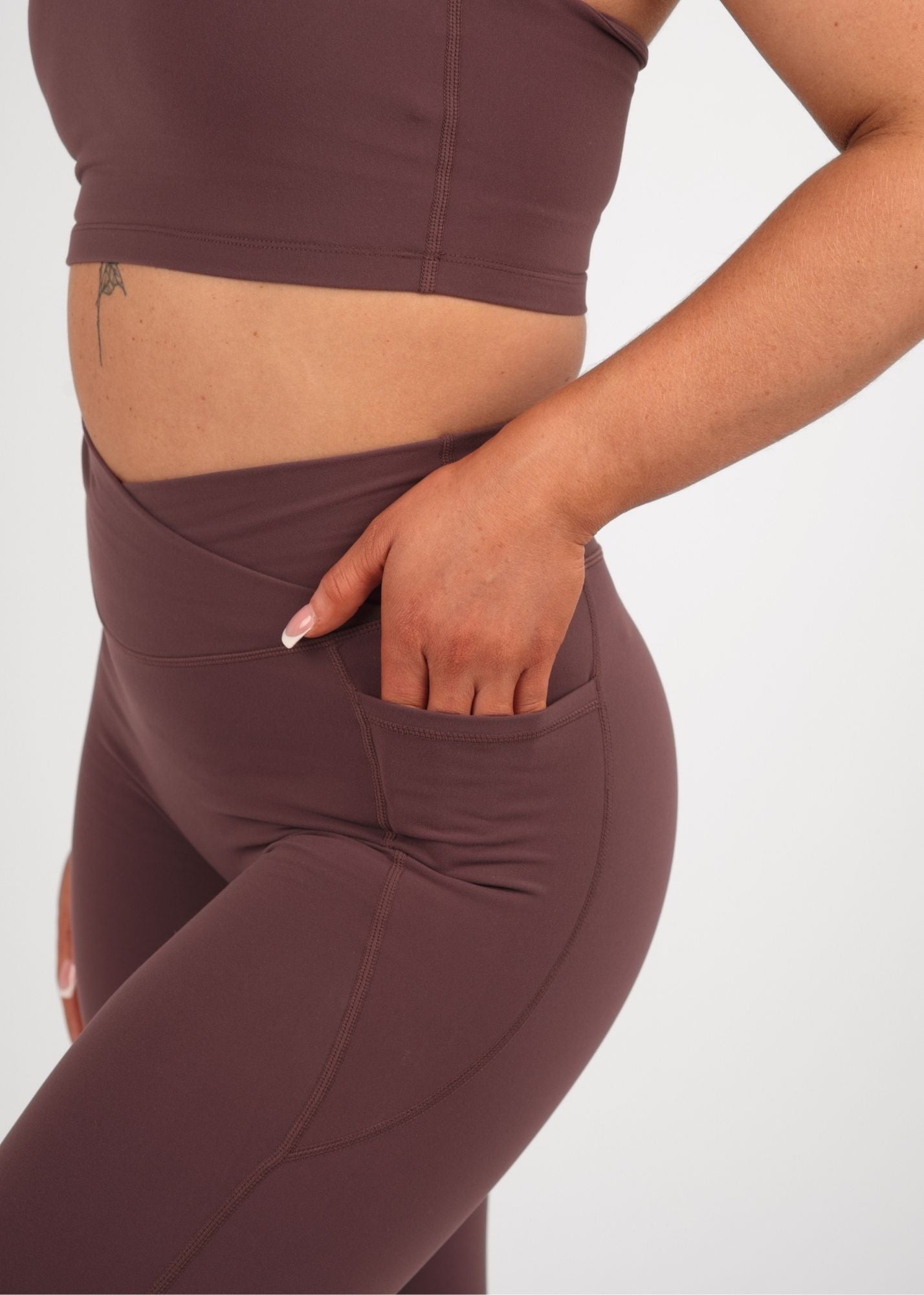 Soft Form Huckleberry Recycled Wrap Leggings