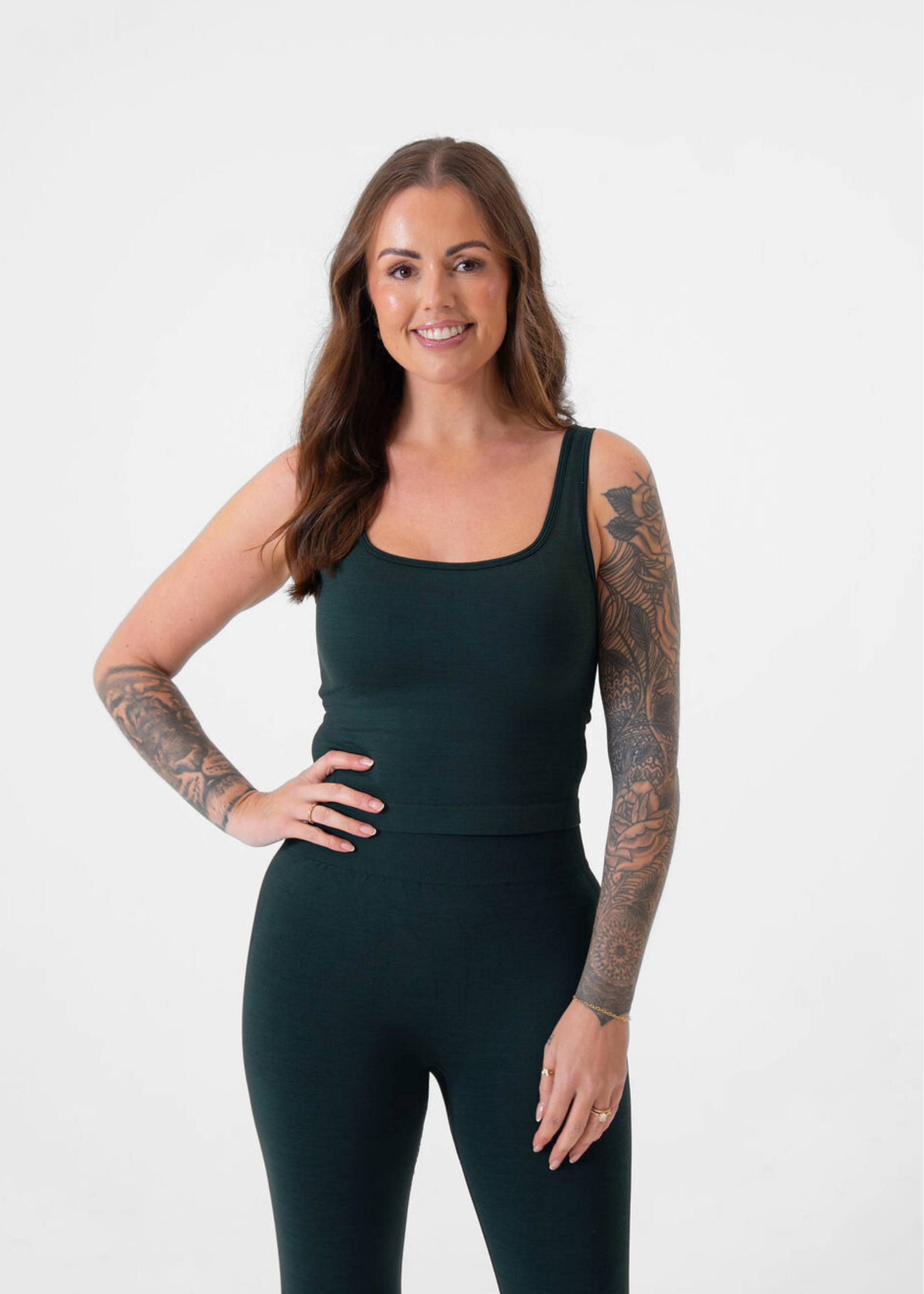 Charl (Miss Greedy) is 5ft 5, Cup size 32E, UK size 8 and wears a S
