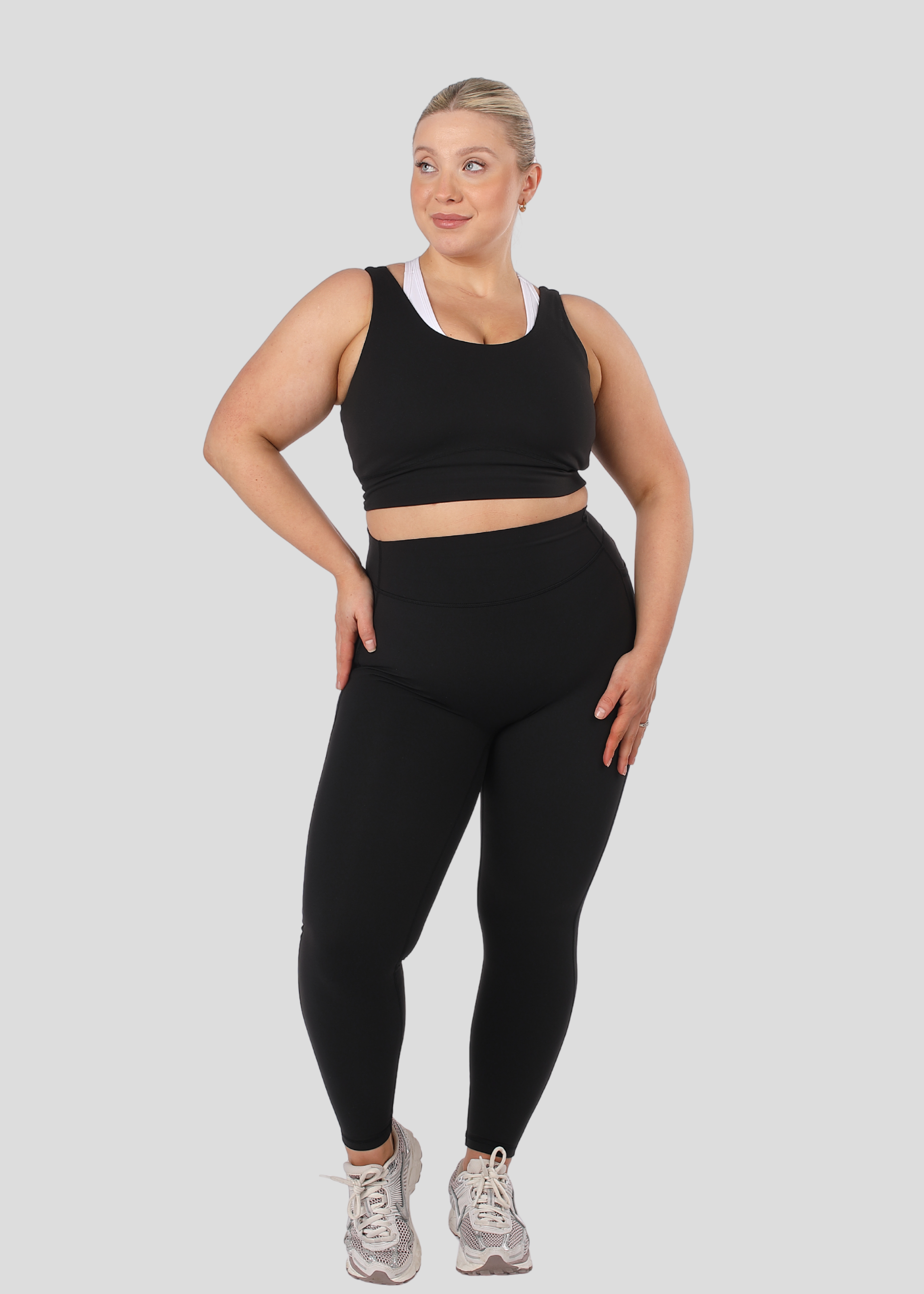 Soft Form Recycled Black Pocket Legging