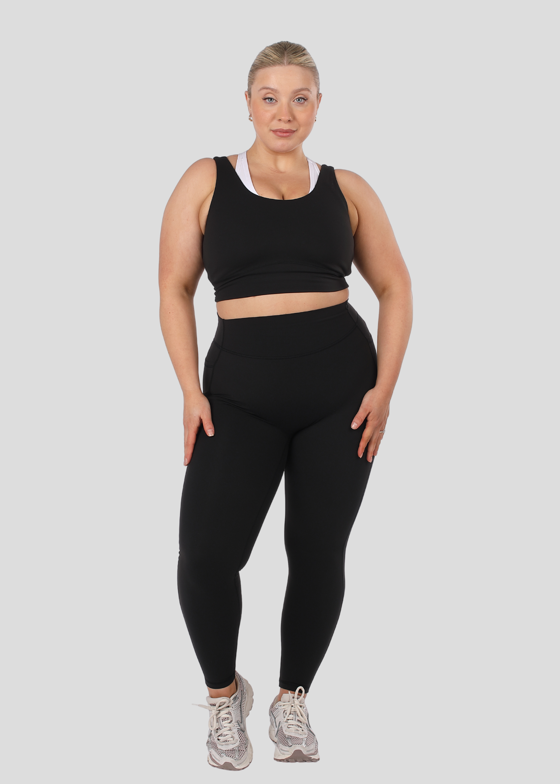 Soft Form Recycled Black Pocket Legging