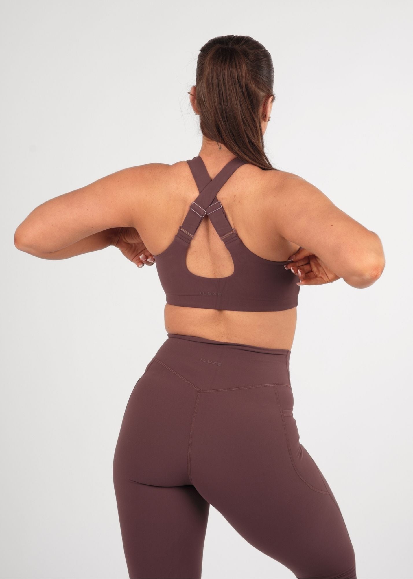 Soft Form Recycled Huckleberry Zip Bra