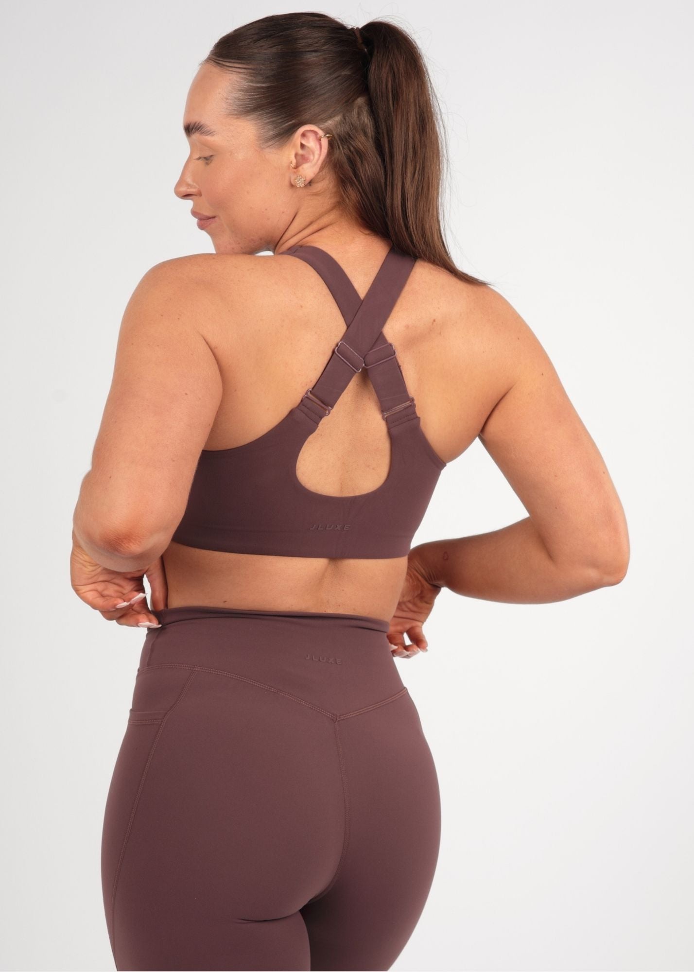 Soft Form Recycled Huckleberry Zip Bra