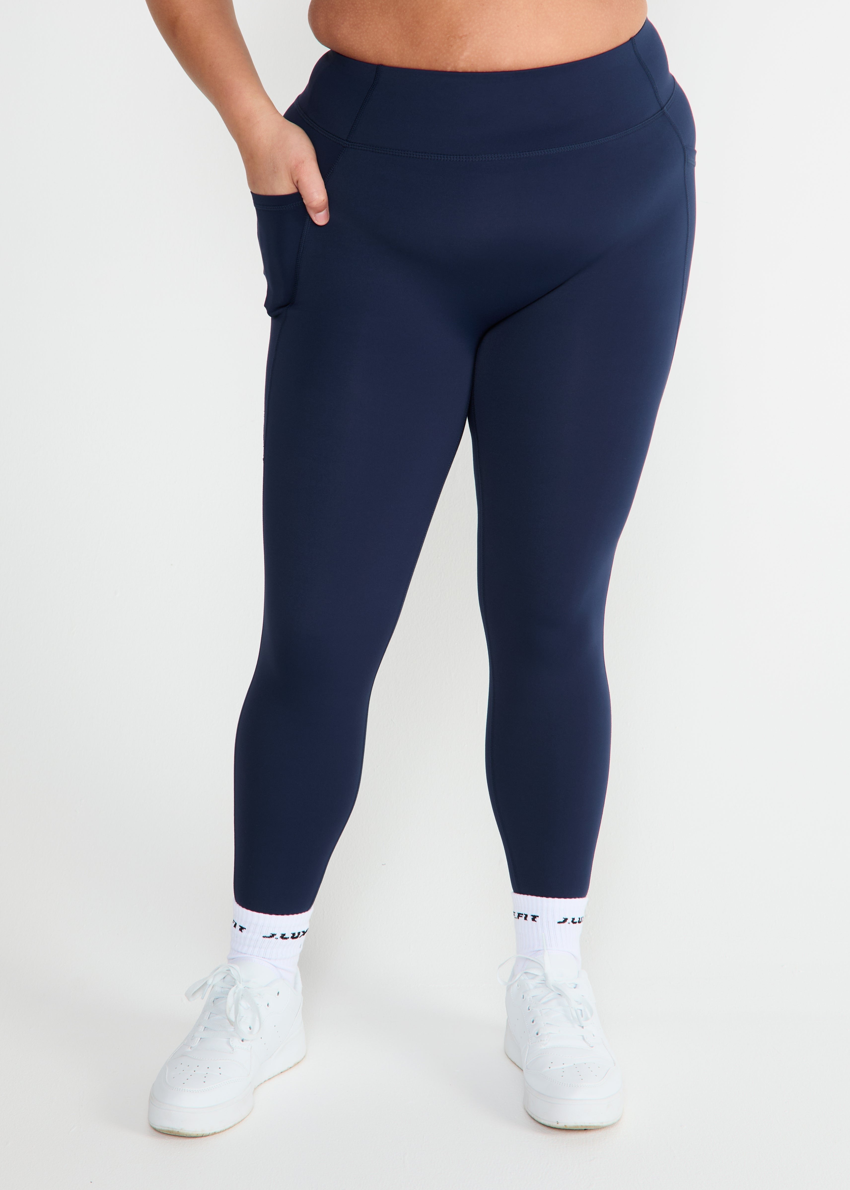 CloudLuxe Navy Pocket Leggings