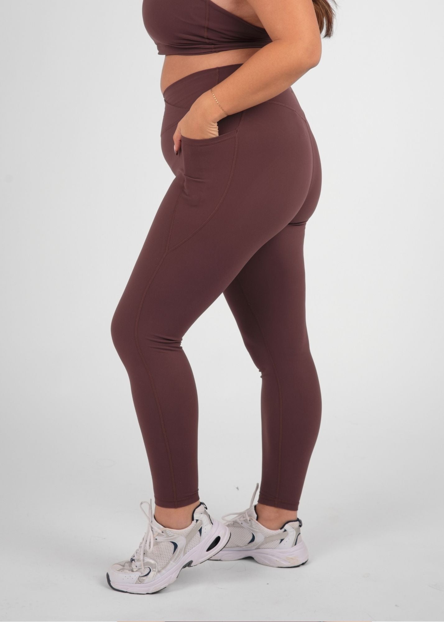 Soft Form Huckleberry Recycled Wrap Leggings