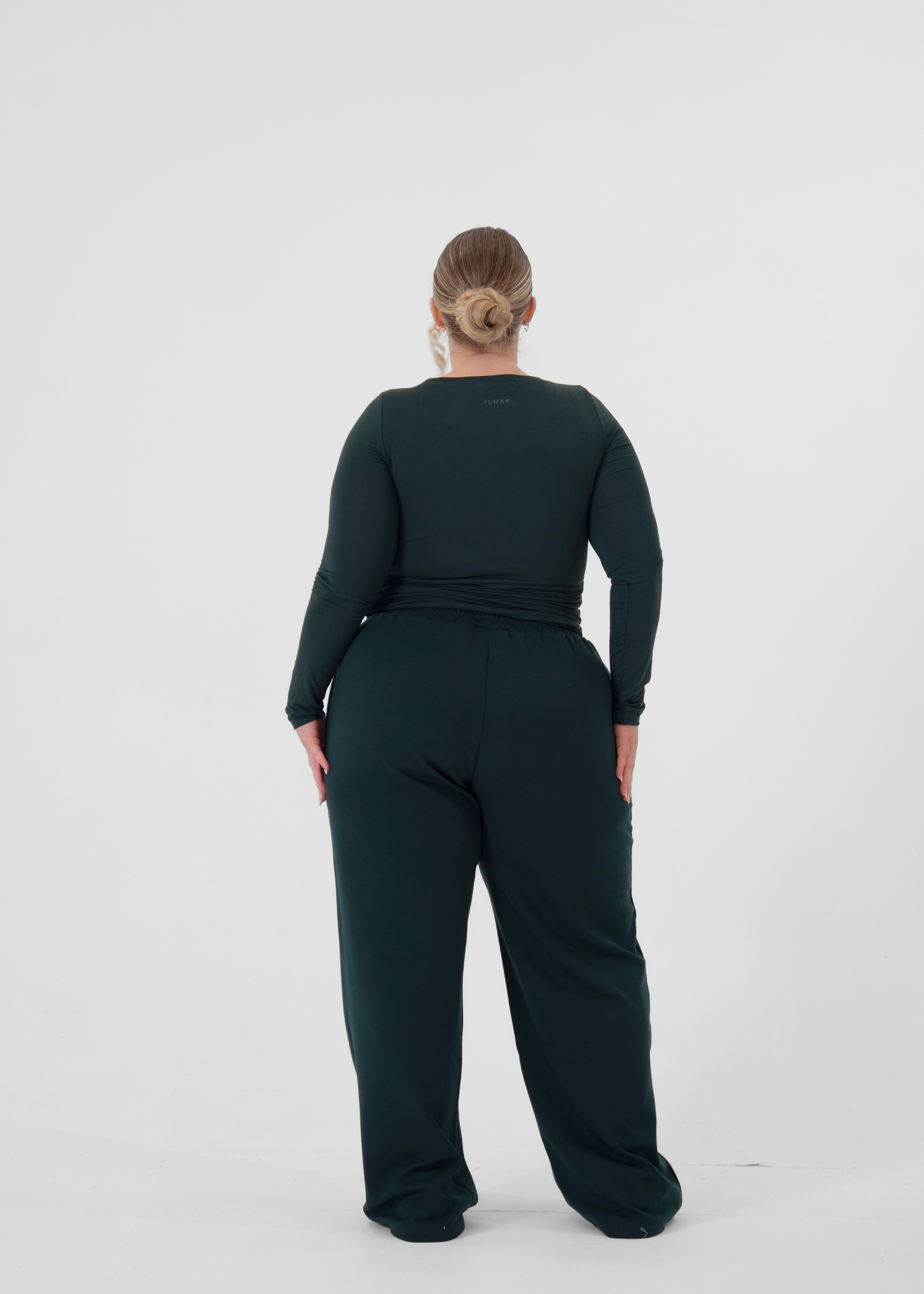 Ultra Soft Forest Bamboo Long Sleeve Contour Top