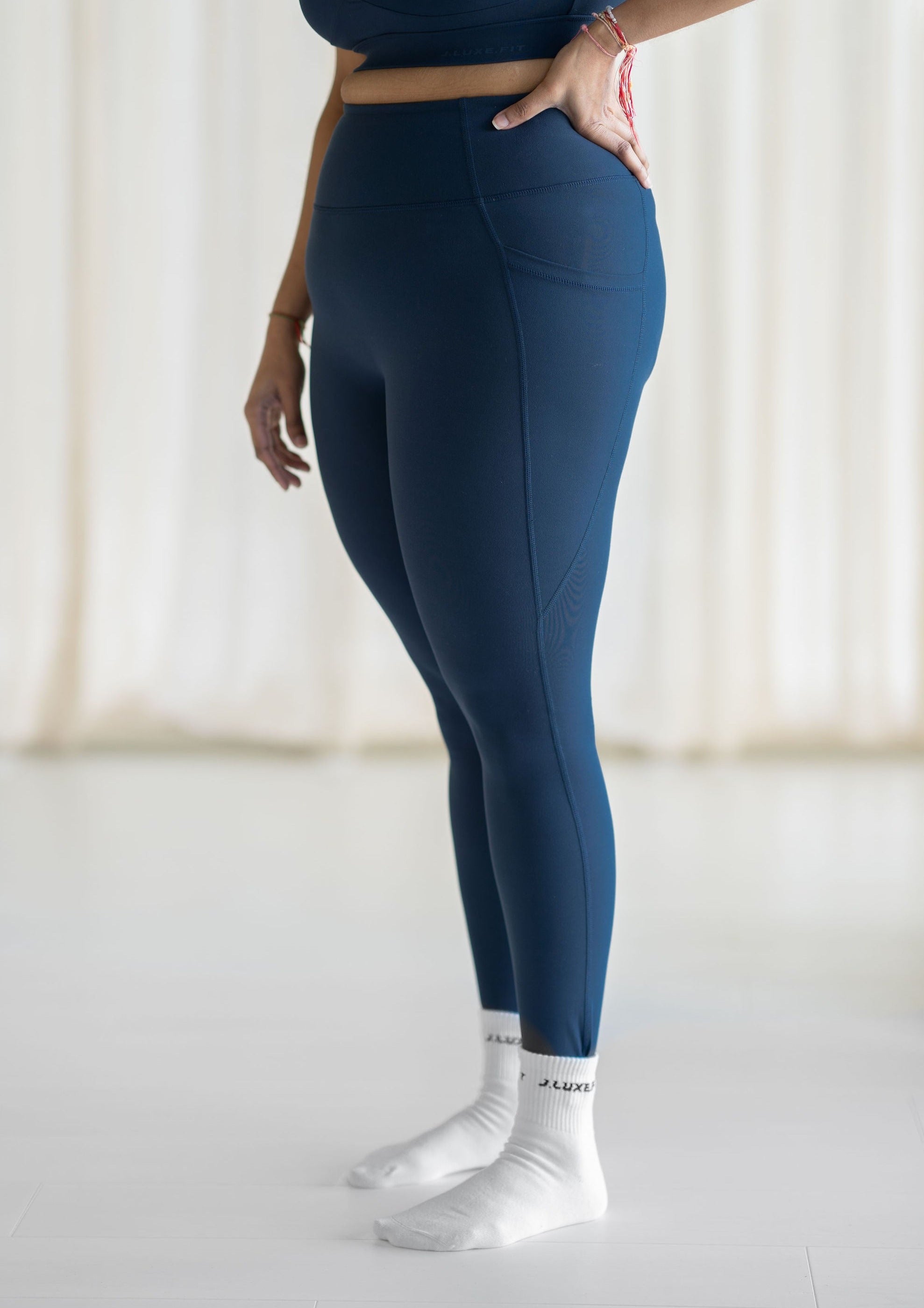 Core High Waisted Midnight Leggings - J.LUXE.FIT